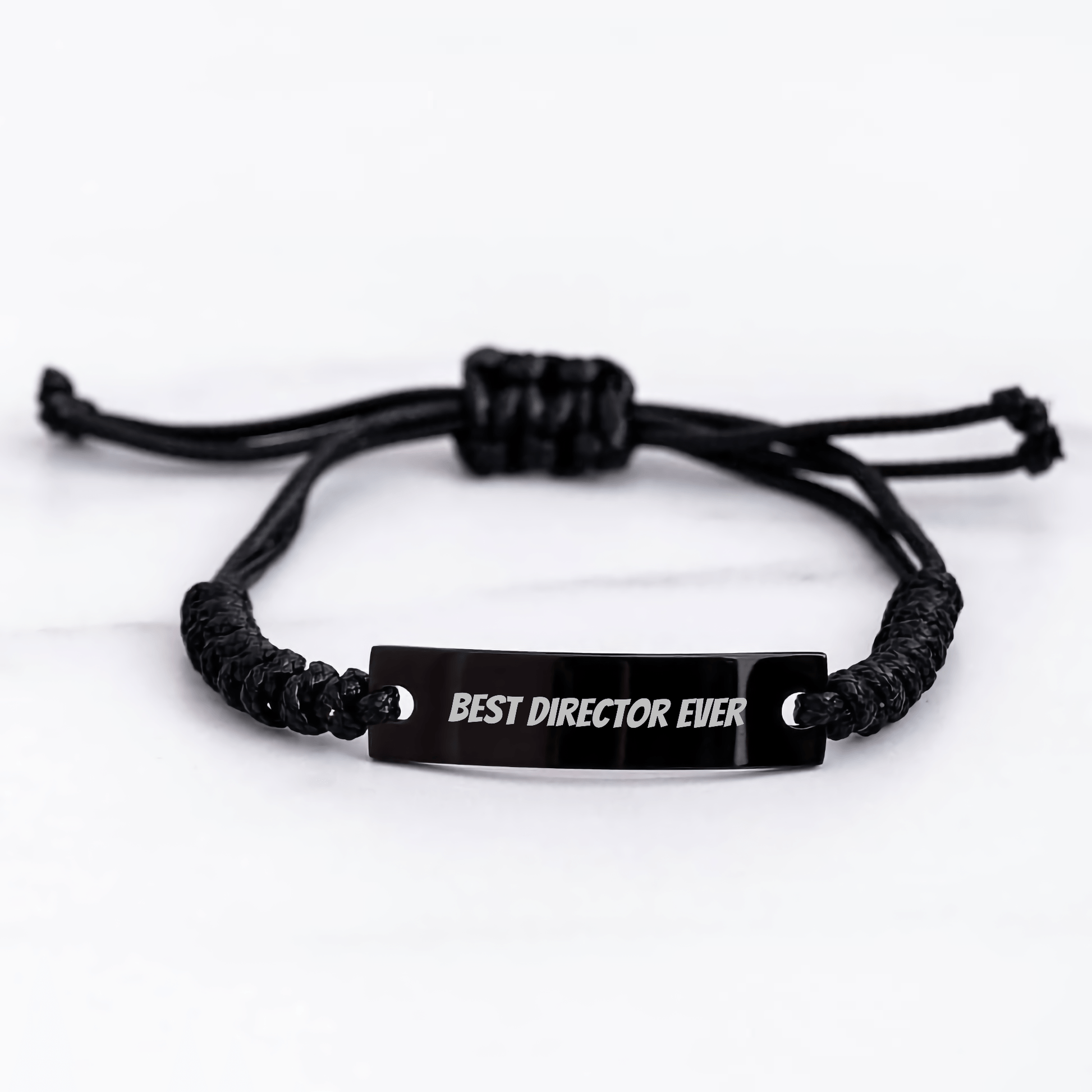 'Best Director Ever' Funny Rope Bracelet, Director Gifts from Men to Director, Unique Father's Day Unique Gifts for Director - The Buy Boom