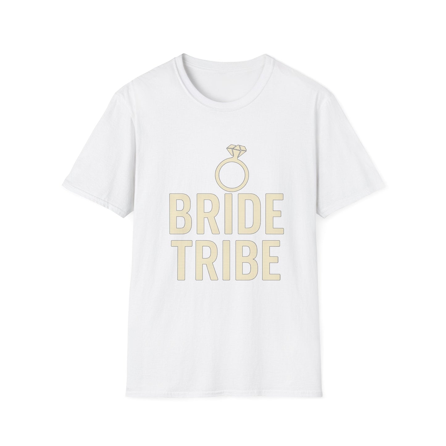 Bride Tribe T-Shirt – Unisex Wedding Party Tee | Bachelorette or Bridal Shower Gift | Softstyle Engagement Apparel - The Buy Boom