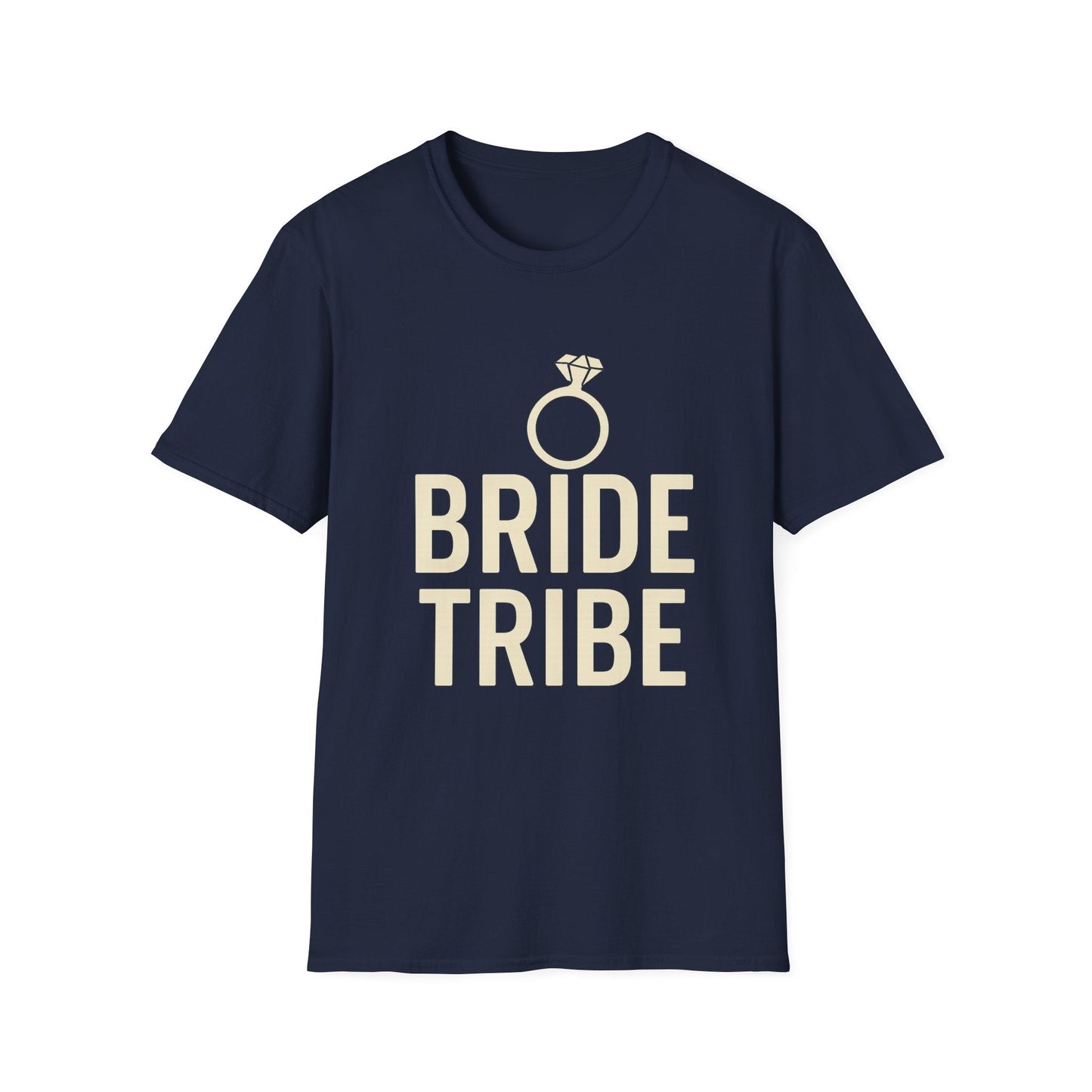 Bride Tribe T-Shirt – Unisex Wedding Party Tee | Bachelorette or Bridal Shower Gift | Softstyle Engagement Apparel - The Buy Boom
