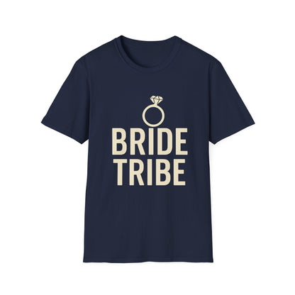 Bride Tribe T-Shirt – Unisex Wedding Party Tee | Bachelorette or Bridal Shower Gift | Softstyle Engagement Apparel - The Buy Boom