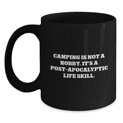 Camping Gifts for Men, Funny Camping Mugs Black, Gifts from Dad to Camping Lover - The Buy Boom