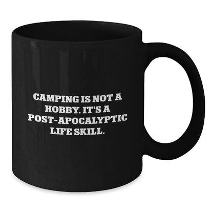 Camping Gifts for Men, Funny Camping Mugs Black, Gifts from Dad to Camping Lover - The Buy Boom