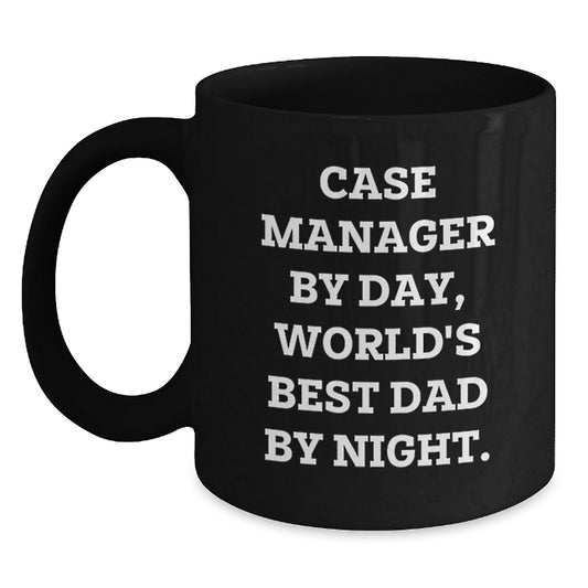 Case Manager Gifts, Funny Quote Black Coffee Mug, Graduation Unique Gifts from Family, Friends, Coworkers - The Buy Boom
