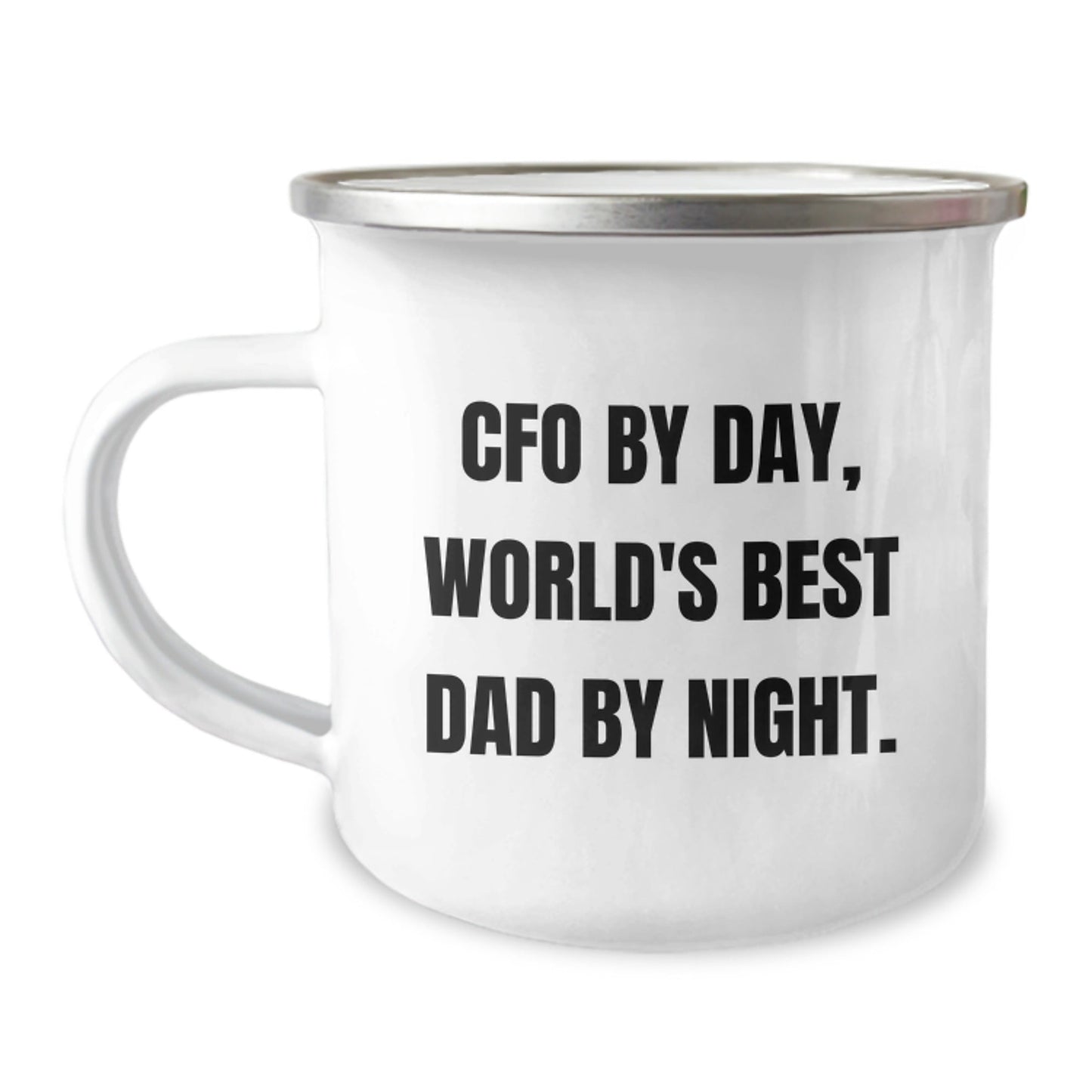 CFO Gifts, Funny Quote, Camping Mug for Men, Birthday Unique Gifts from Friends to World's Best Dad - The Buy Boom