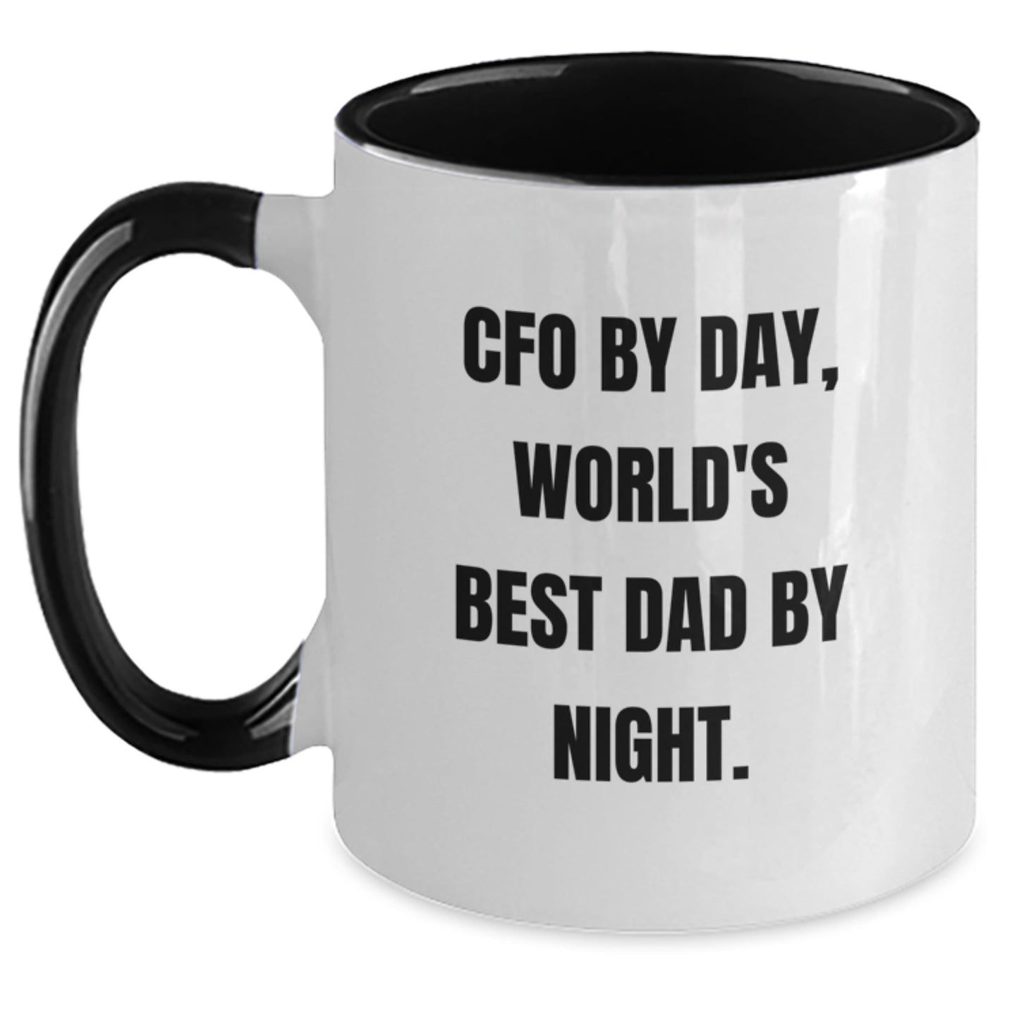 CFO Gifts, Funny Quote, Two Tone Coffee Mug, Birthday Unique Presents from Friends, Gifts for CFO - The Buy Boom