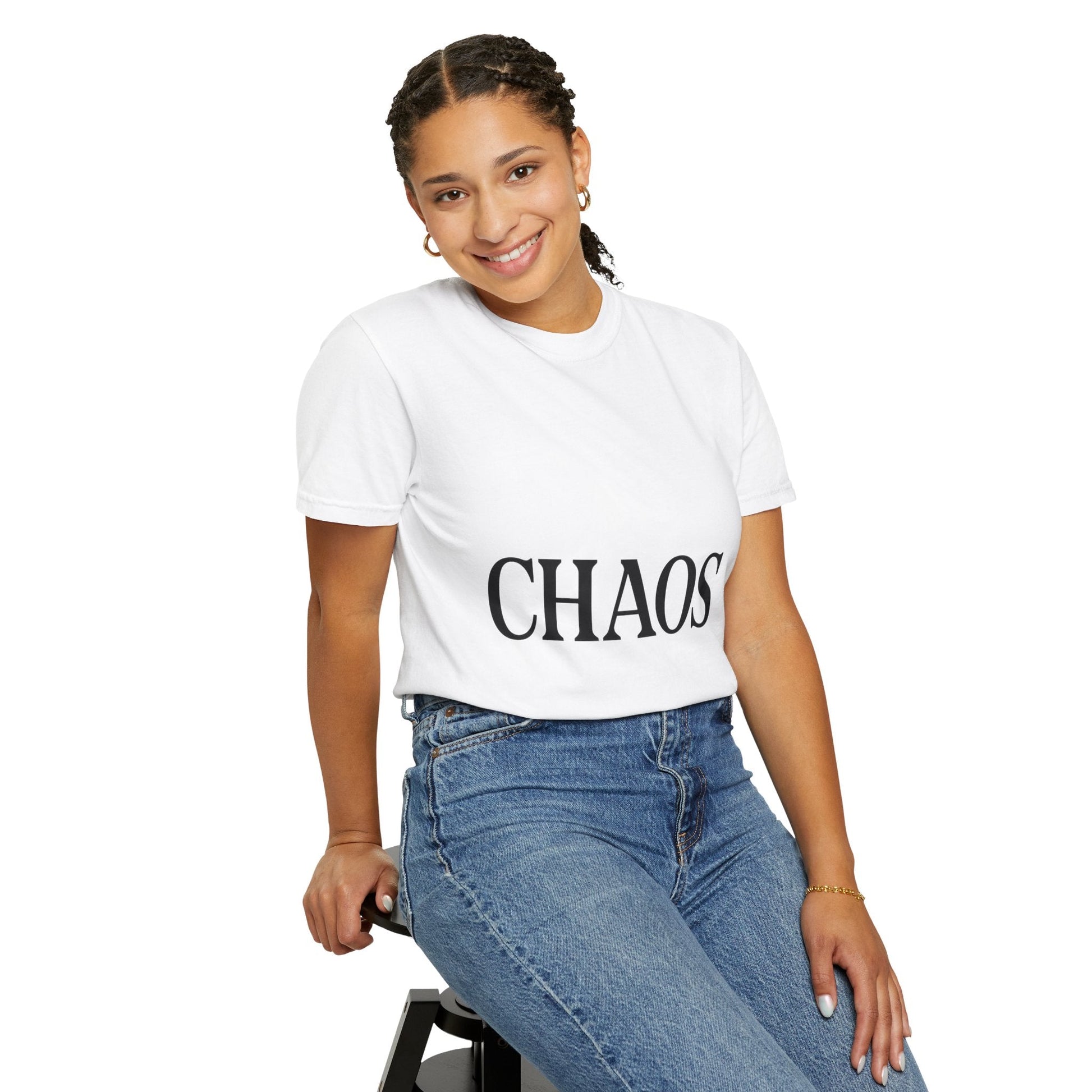 Chaos T-Shirt – Minimalist Unisex Tee | Relaxed Fit | Casual Gift for Friends & Everyday Style - The Buy Boom