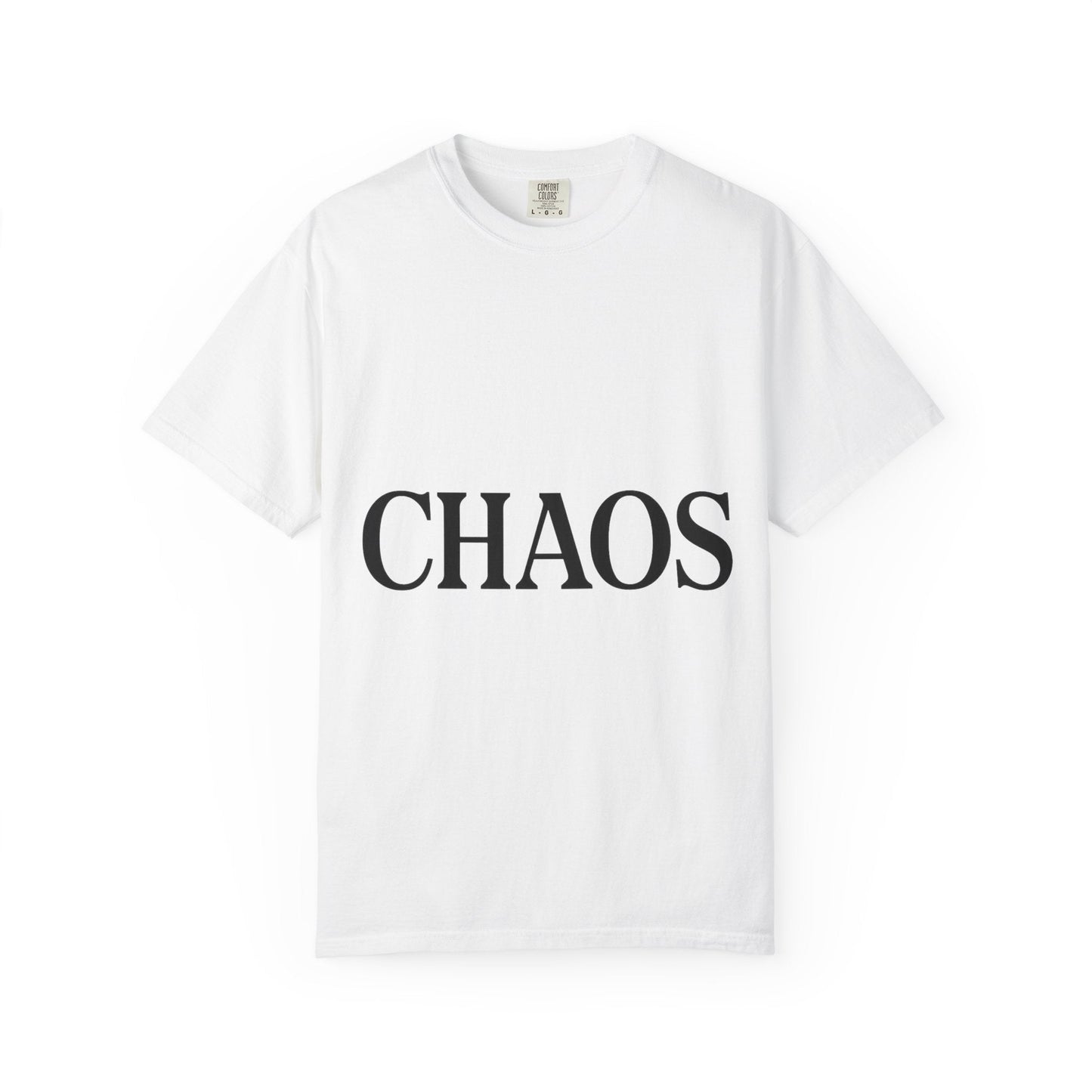 Chaos T-Shirt – Minimalist Unisex Tee | Relaxed Fit | Casual Gift for Friends & Everyday Style - The Buy Boom
