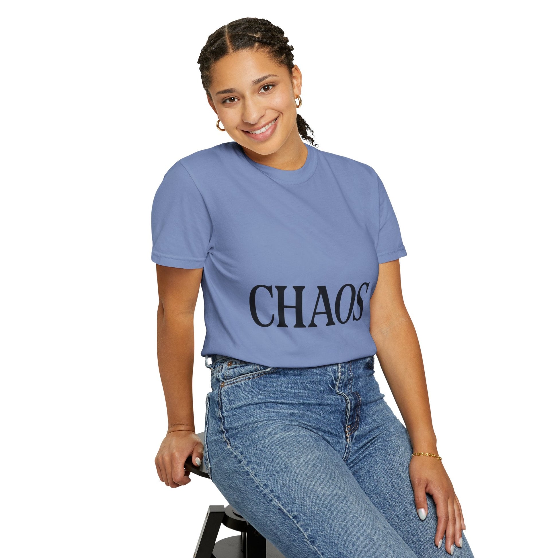Chaos T-Shirt – Minimalist Unisex Tee | Relaxed Fit | Casual Gift for Friends & Everyday Style - The Buy Boom