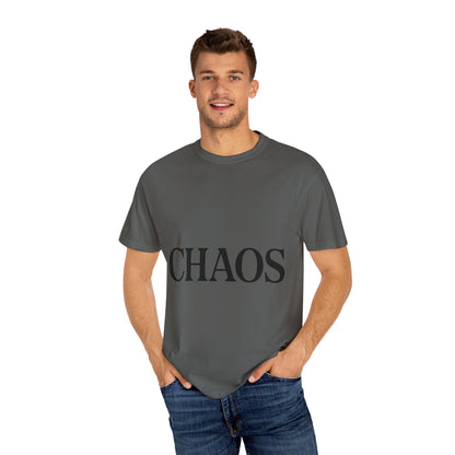 Chaos T-Shirt – Minimalist Unisex Tee | Relaxed Fit | Casual Gift for Friends & Everyday Style - The Buy Boom