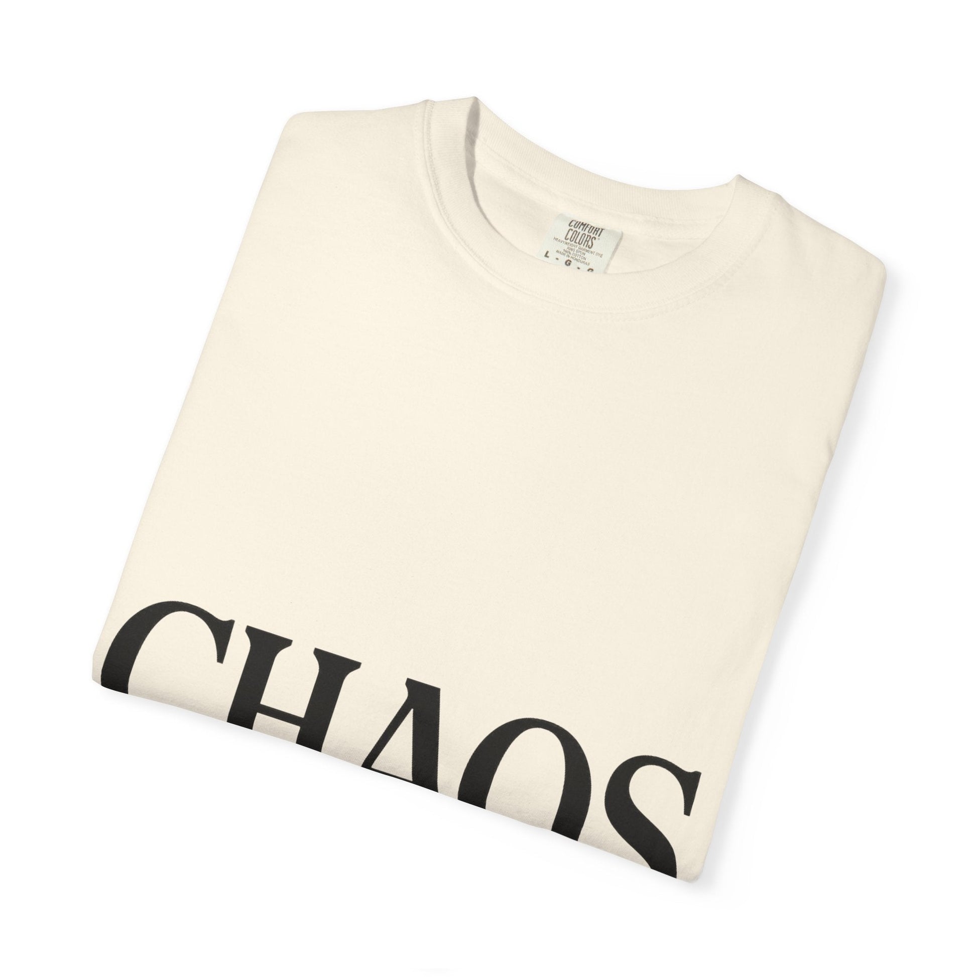Chaos T-Shirt – Minimalist Unisex Tee | Relaxed Fit | Casual Gift for Friends & Everyday Style - The Buy Boom