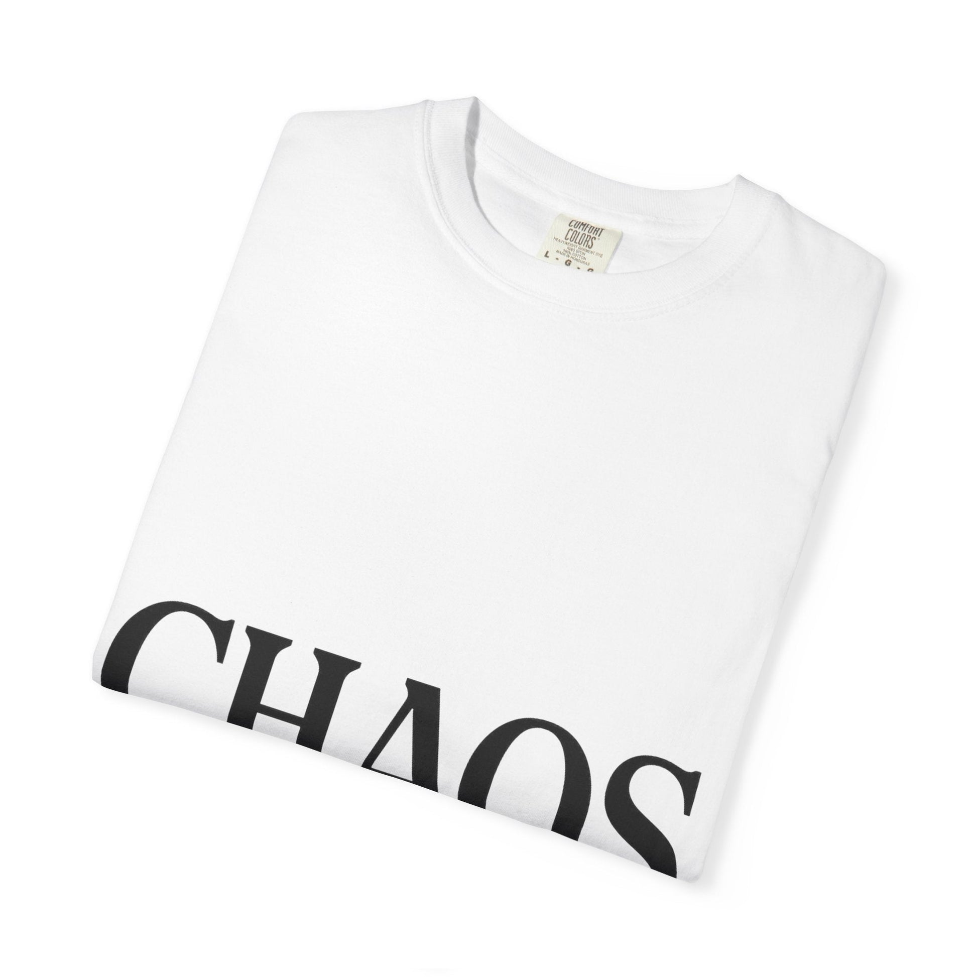 Chaos T-Shirt – Minimalist Unisex Tee | Relaxed Fit | Casual Gift for Friends & Everyday Style - The Buy Boom