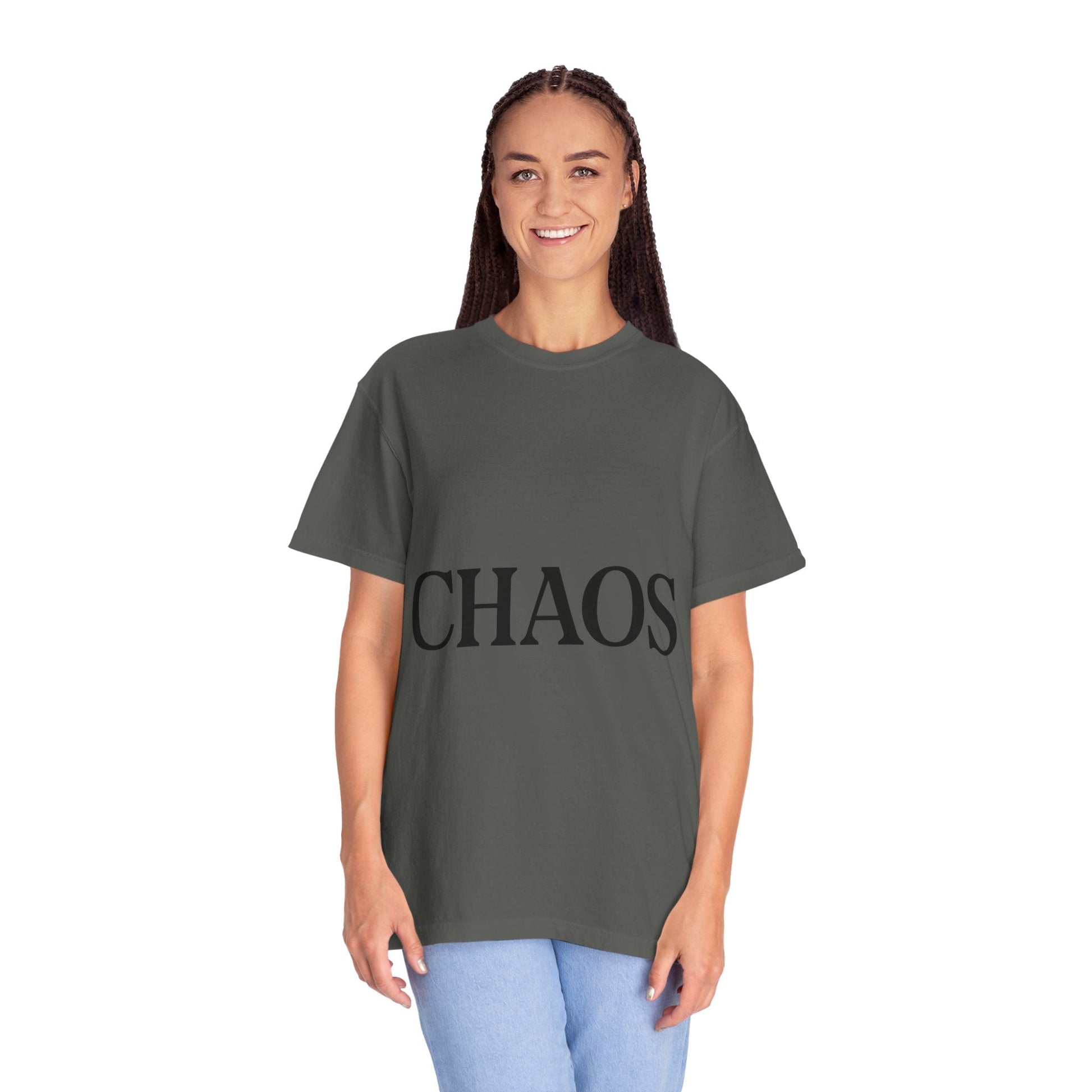 Chaos T-Shirt – Minimalist Unisex Tee | Relaxed Fit | Casual Gift for Friends & Everyday Style - The Buy Boom