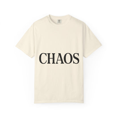 Chaos T-Shirt – Minimalist Unisex Tee | Relaxed Fit | Casual Gift for Friends & Everyday Style - The Buy Boom
