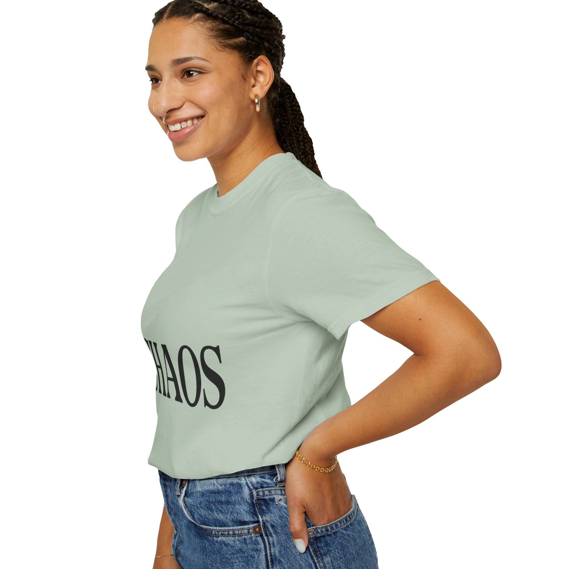 Chaos T-Shirt – Minimalist Unisex Tee | Relaxed Fit | Casual Gift for Friends & Everyday Style - The Buy Boom