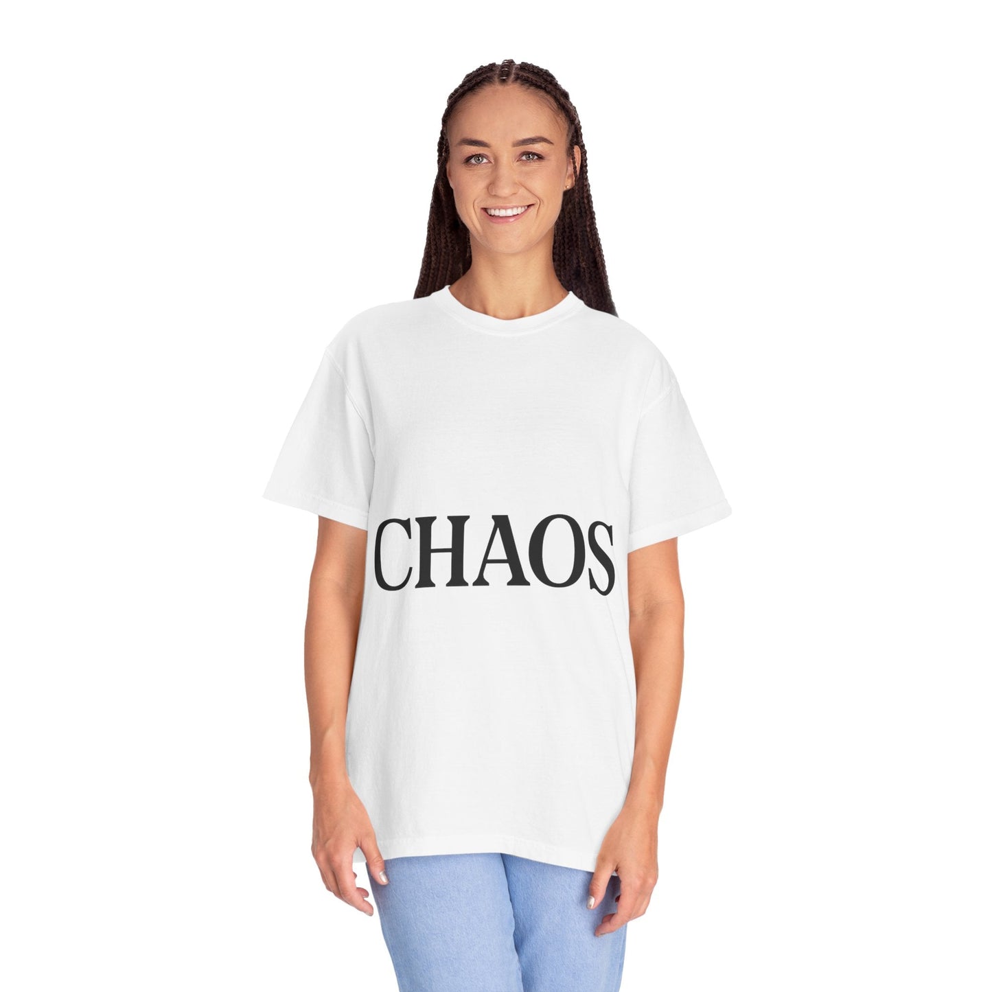 Chaos T-Shirt – Minimalist Unisex Tee | Relaxed Fit | Casual Gift for Friends & Everyday Style - The Buy Boom