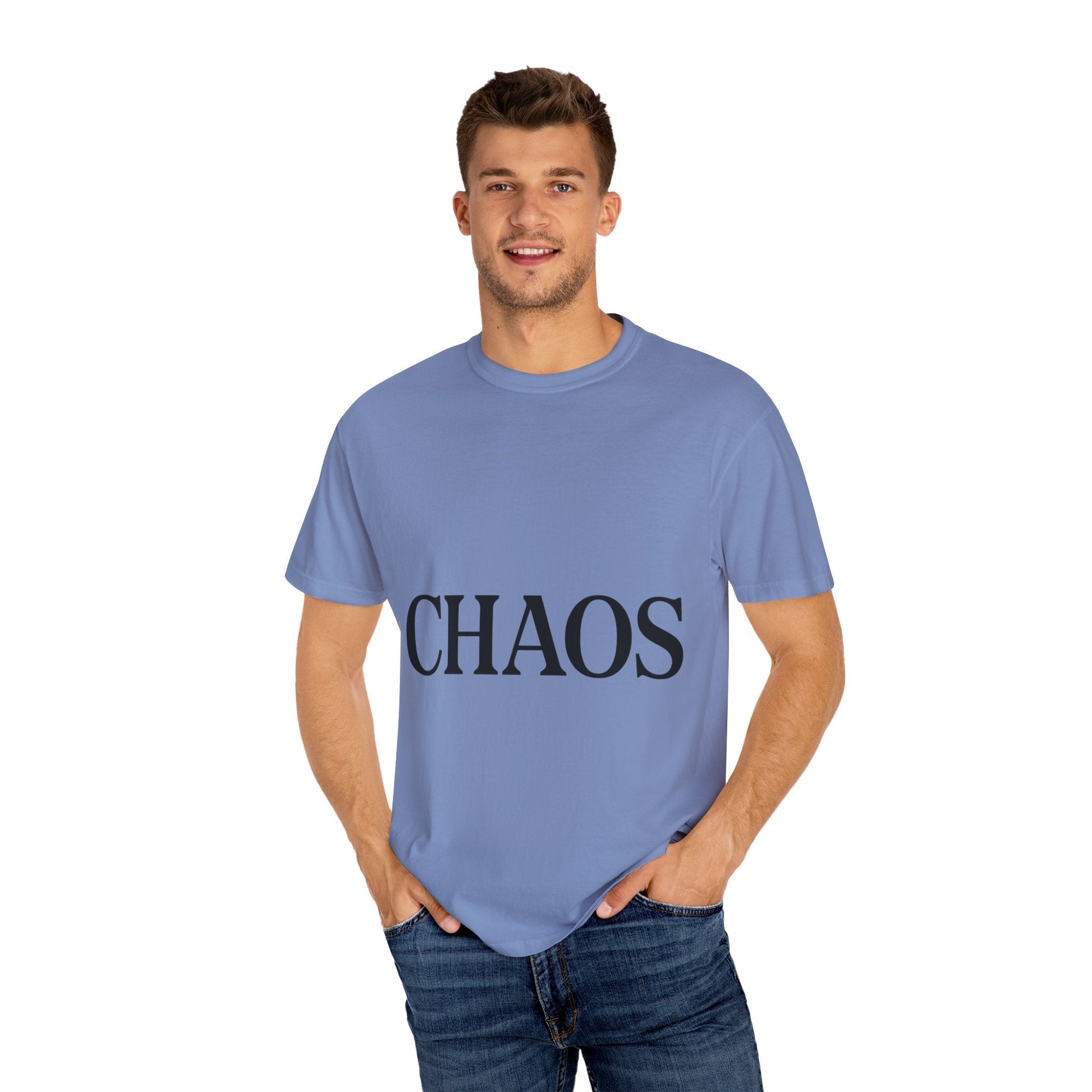 Chaos T-Shirt – Minimalist Unisex Tee | Relaxed Fit | Casual Gift for Friends & Everyday Style - The Buy Boom