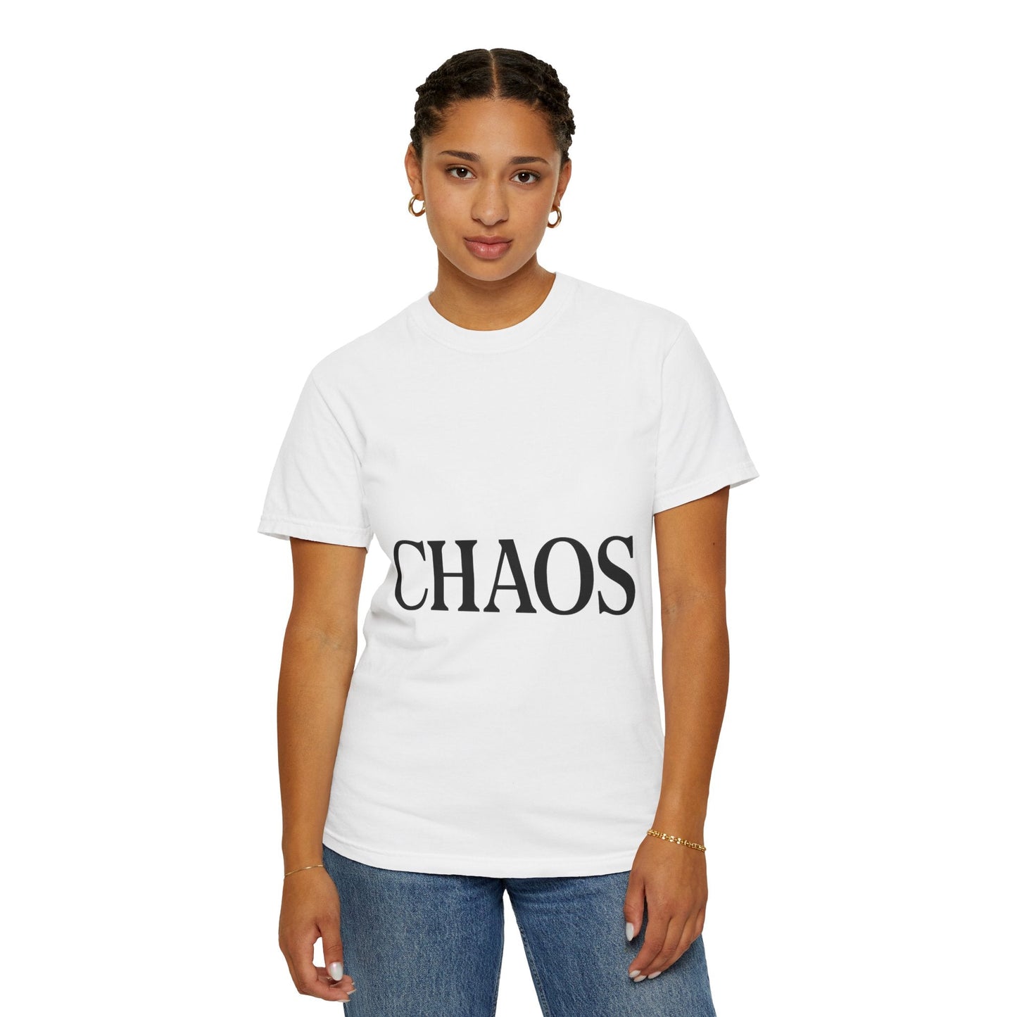 Chaos T-Shirt – Minimalist Unisex Tee | Relaxed Fit | Casual Gift for Friends & Everyday Style - The Buy Boom