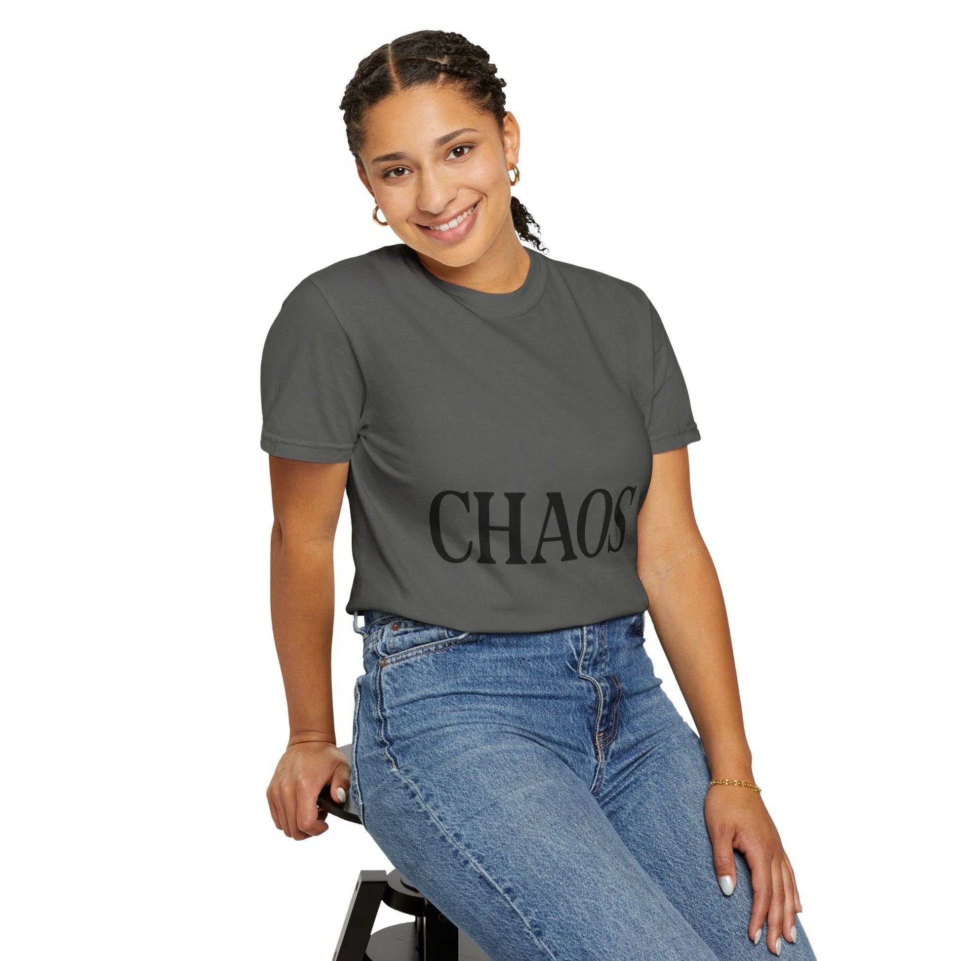 Chaos T-Shirt – Minimalist Unisex Tee | Relaxed Fit | Casual Gift for Friends & Everyday Style - The Buy Boom