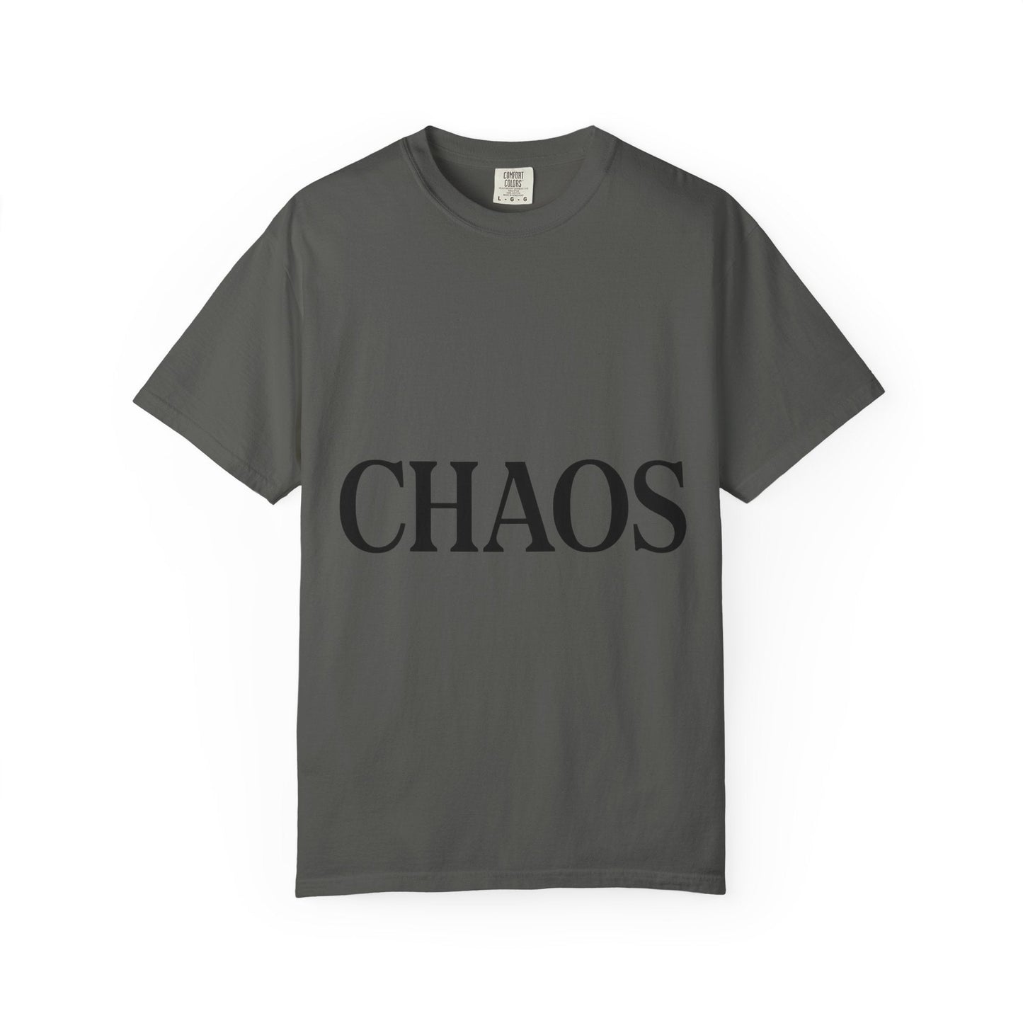 Chaos T-Shirt – Minimalist Unisex Tee | Relaxed Fit | Casual Gift for Friends & Everyday Style - The Buy Boom