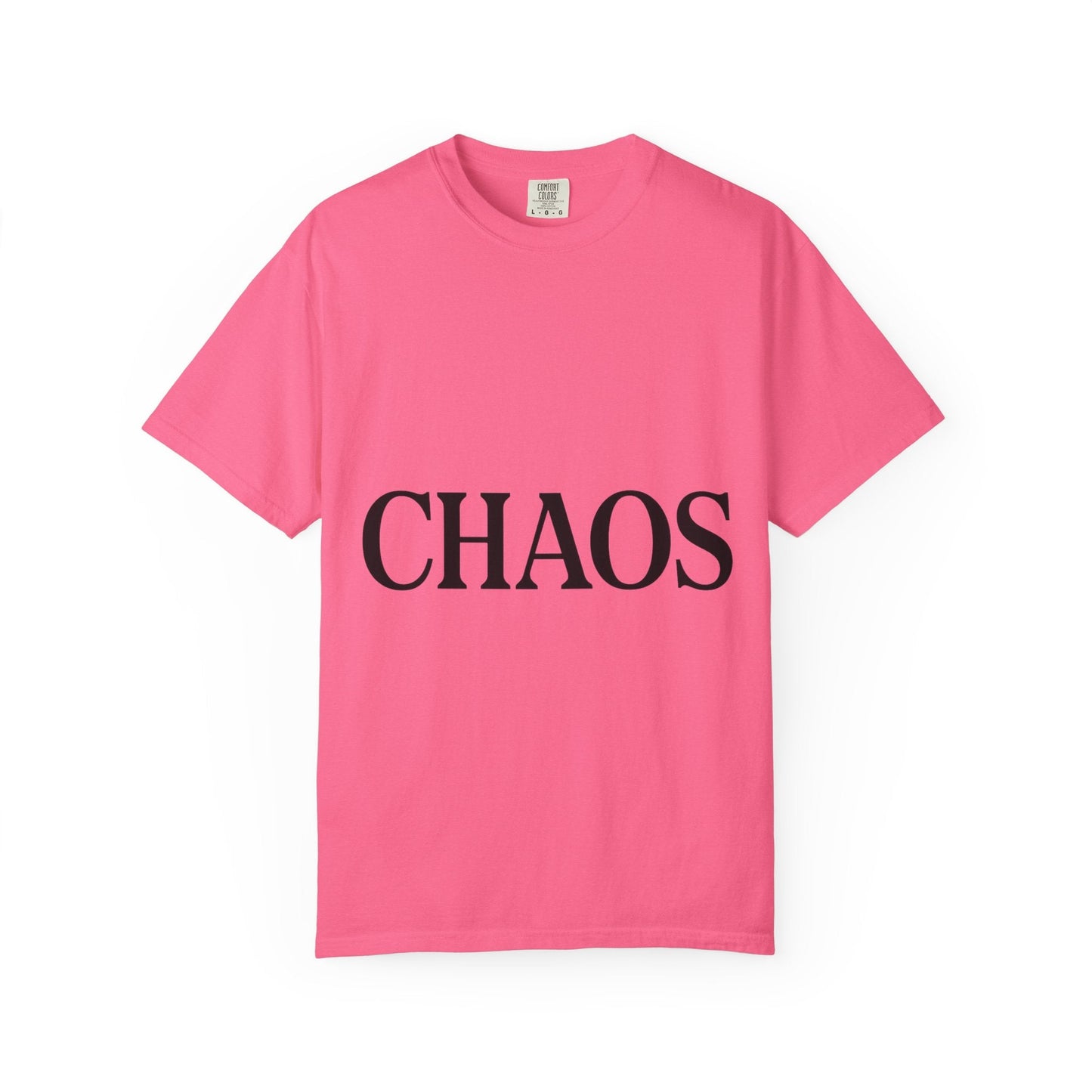 Chaos T-Shirt – Minimalist Unisex Tee | Relaxed Fit | Casual Gift for Friends & Everyday Style - The Buy Boom