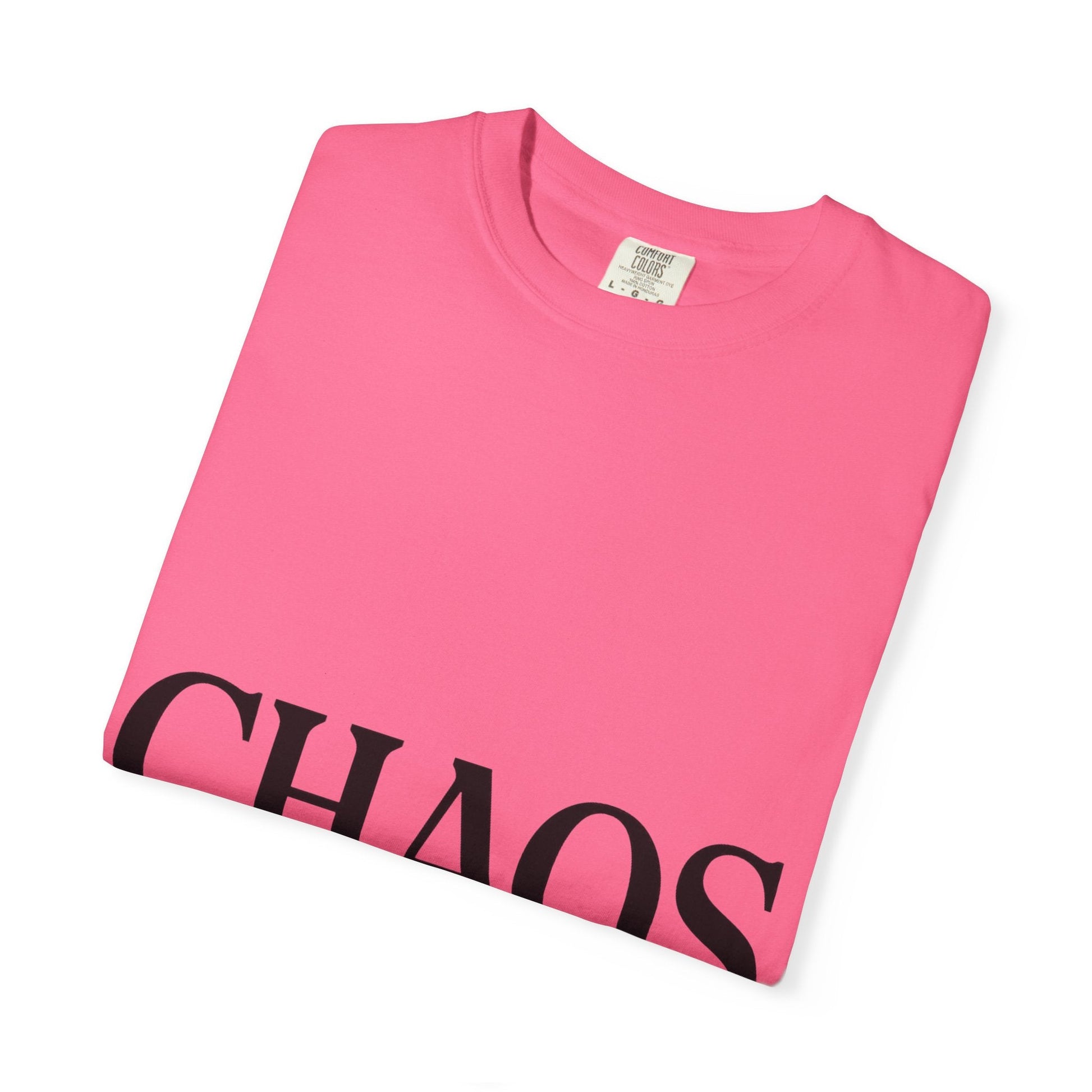 Chaos T-Shirt – Minimalist Unisex Tee | Relaxed Fit | Casual Gift for Friends & Everyday Style - The Buy Boom