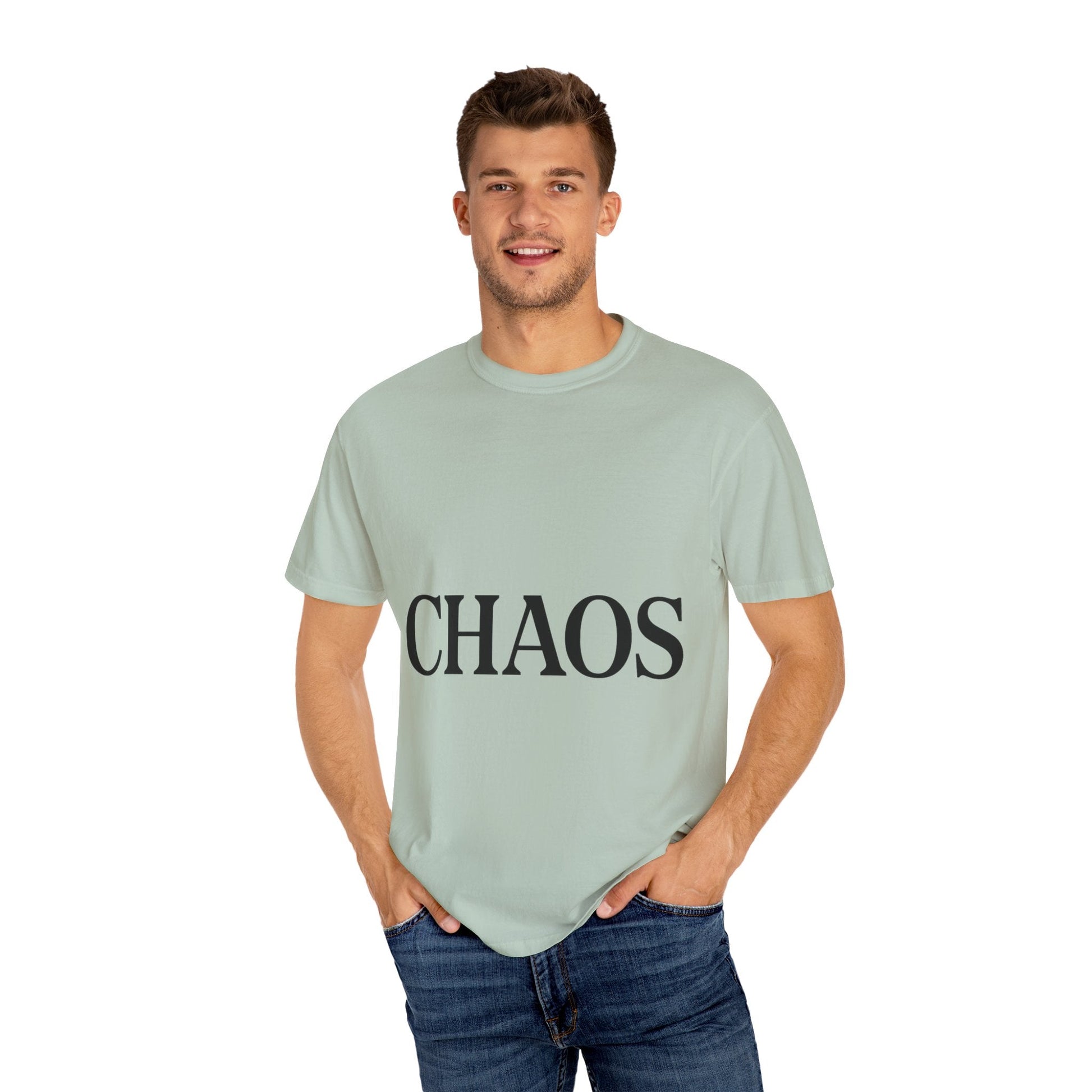 Chaos T-Shirt – Minimalist Unisex Tee | Relaxed Fit | Casual Gift for Friends & Everyday Style - The Buy Boom