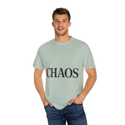 Chaos T-Shirt – Minimalist Unisex Tee | Relaxed Fit | Casual Gift for Friends & Everyday Style - The Buy Boom