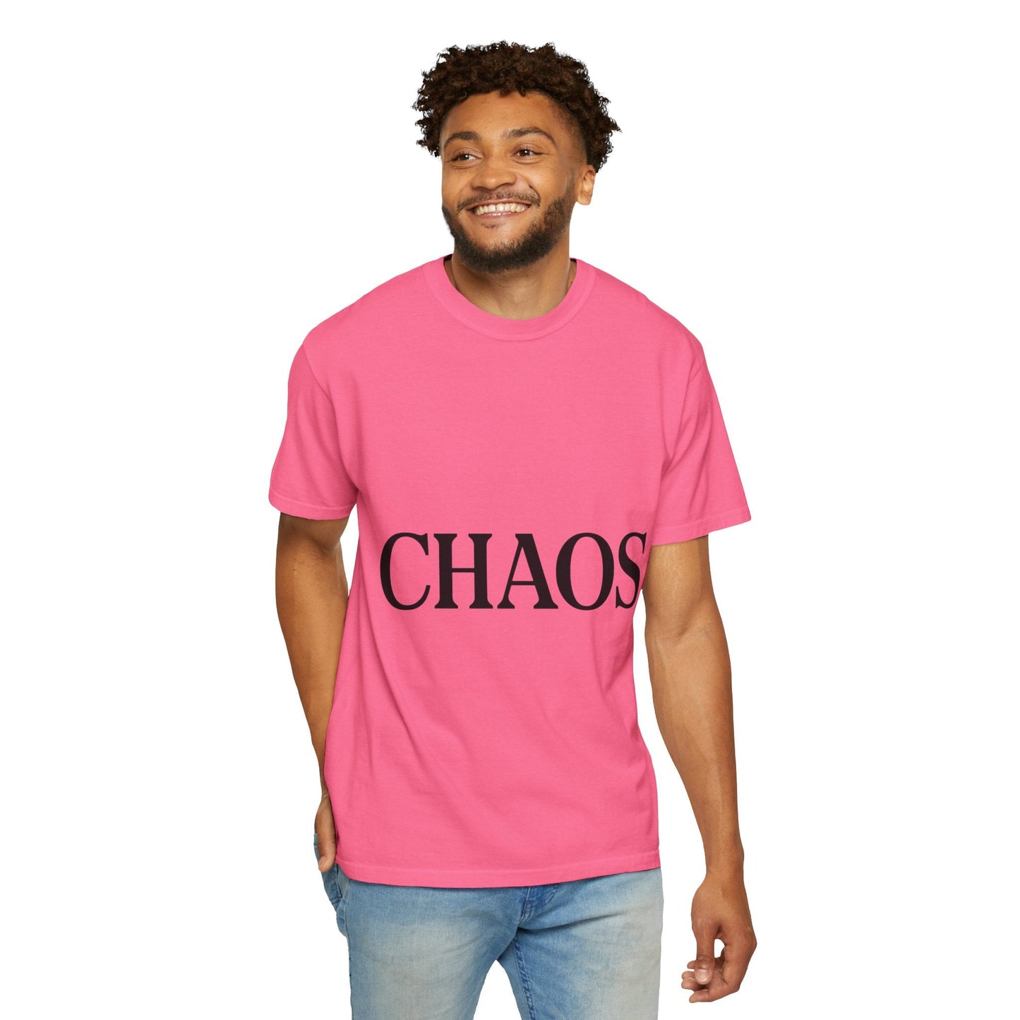 Chaos T-Shirt – Minimalist Unisex Tee | Relaxed Fit | Casual Gift for Friends & Everyday Style - The Buy Boom