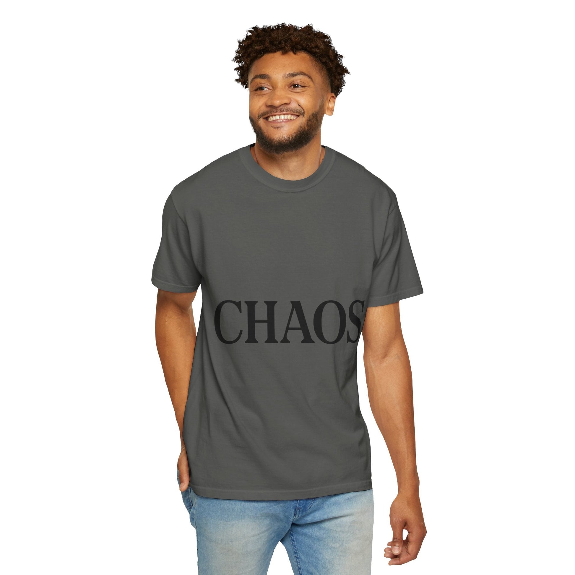 Chaos T-Shirt – Minimalist Unisex Tee | Relaxed Fit | Casual Gift for Friends & Everyday Style - The Buy Boom