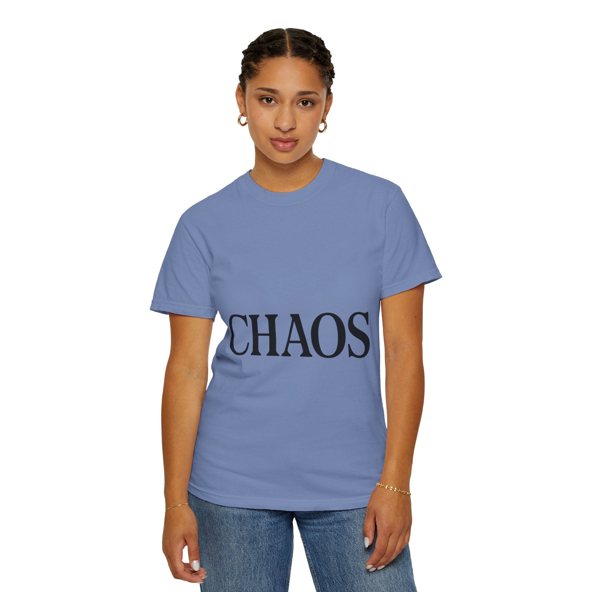 Chaos T-Shirt – Minimalist Unisex Tee | Relaxed Fit | Casual Gift for Friends & Everyday Style - The Buy Boom