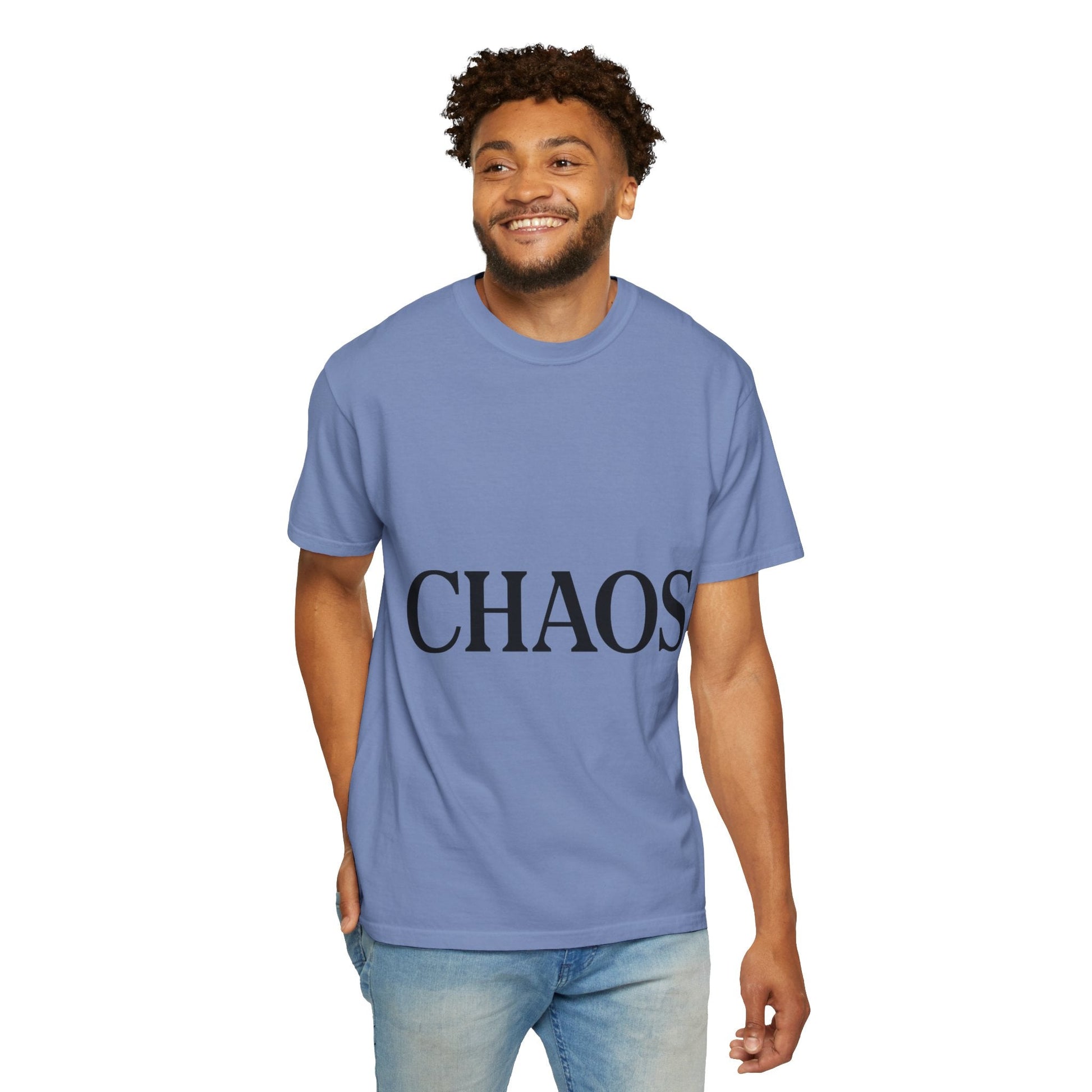 Chaos T-Shirt – Minimalist Unisex Tee | Relaxed Fit | Casual Gift for Friends & Everyday Style - The Buy Boom