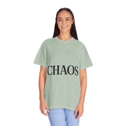 Chaos T-Shirt – Minimalist Unisex Tee | Relaxed Fit | Casual Gift for Friends & Everyday Style - The Buy Boom