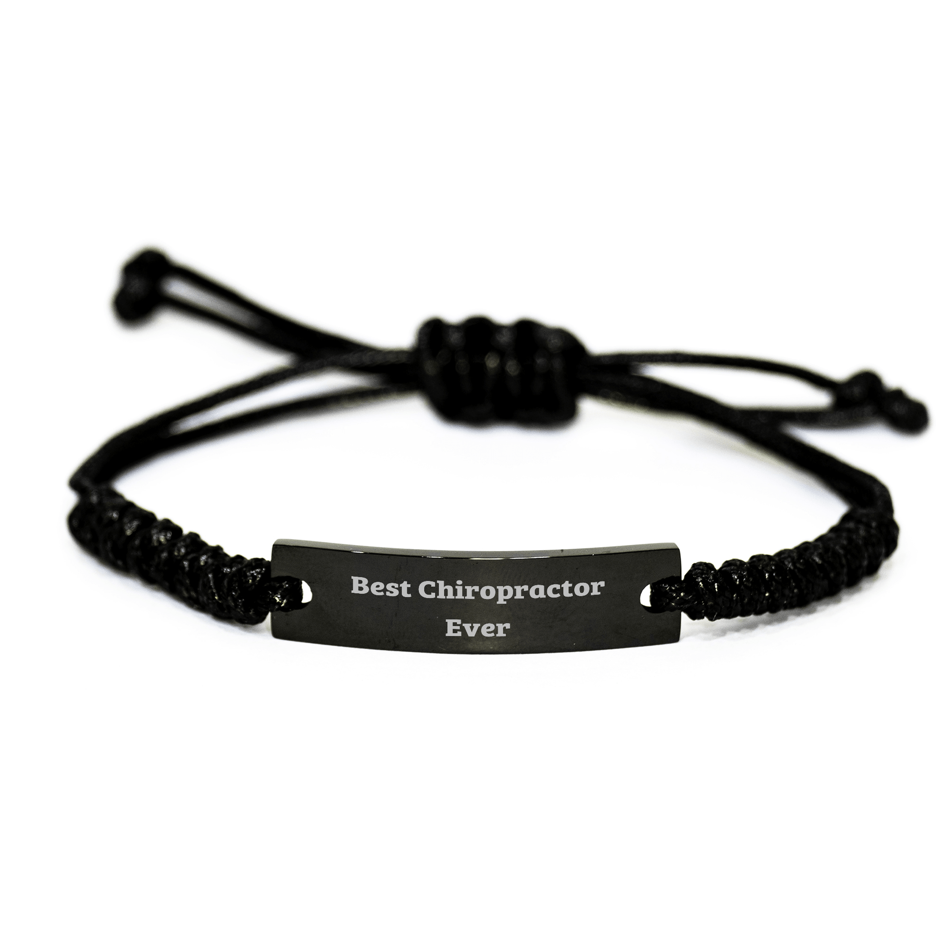 Chiropractor Gifts from Best Chiropractor Ever, Inspirational Rope Bracelet for Graduation Unique Gifts for Chiropractor Friends - The Buy Boom