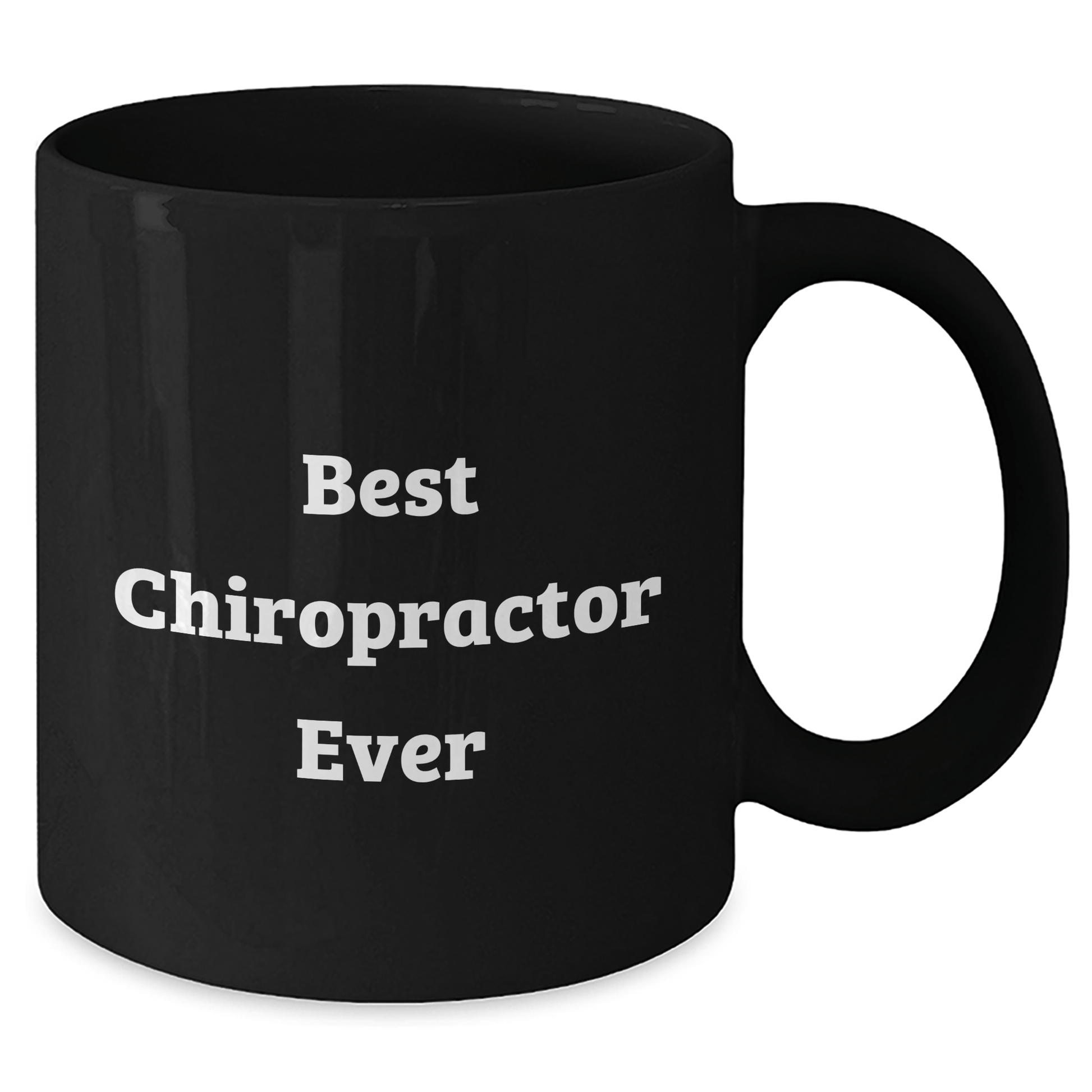 Chiropractor Gifts Funny Best Chiropractor Ever Black Coffee Mug for Graduation from Family to Chiropractor - The Buy Boom