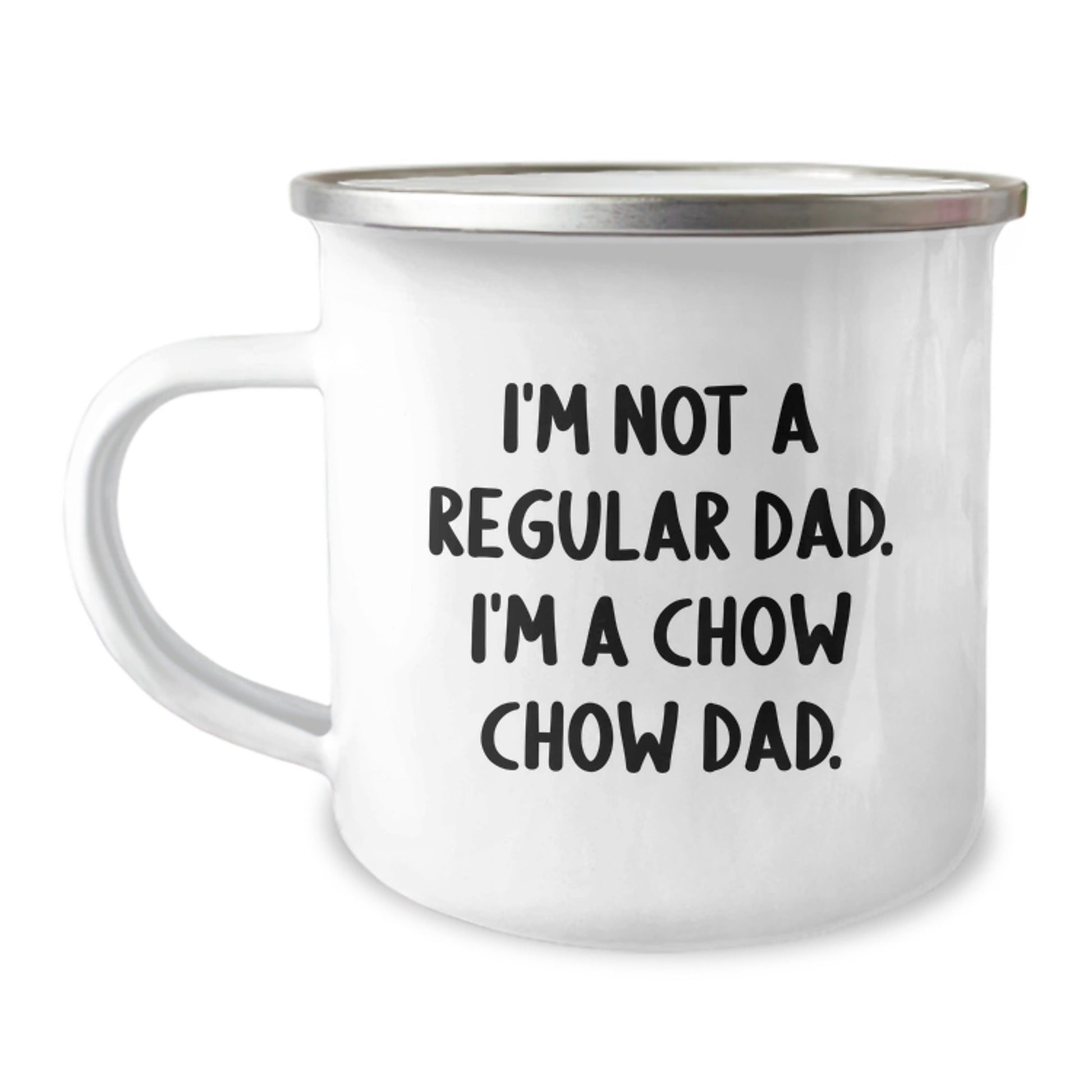 Chow Chow Dog Dad Gift for Him Funny Camping Mug - Christmas Unique Presents for Chow Chow Lover from Dad - The Buy Boom