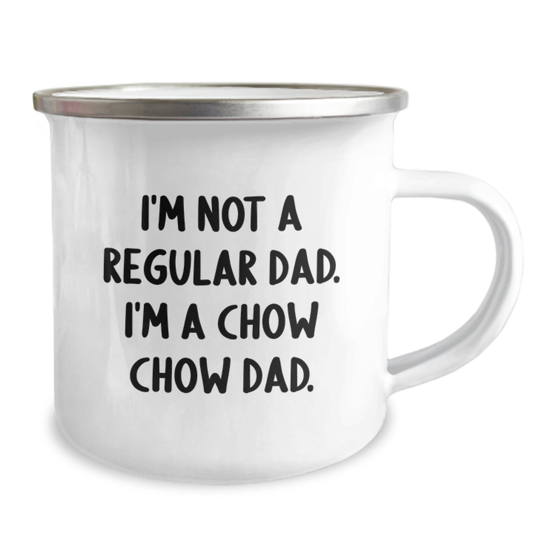 Chow Chow Dog Dad Gift for Him Funny Camping Mug - Christmas Unique Presents for Chow Chow Lover from Dad - The Buy Boom