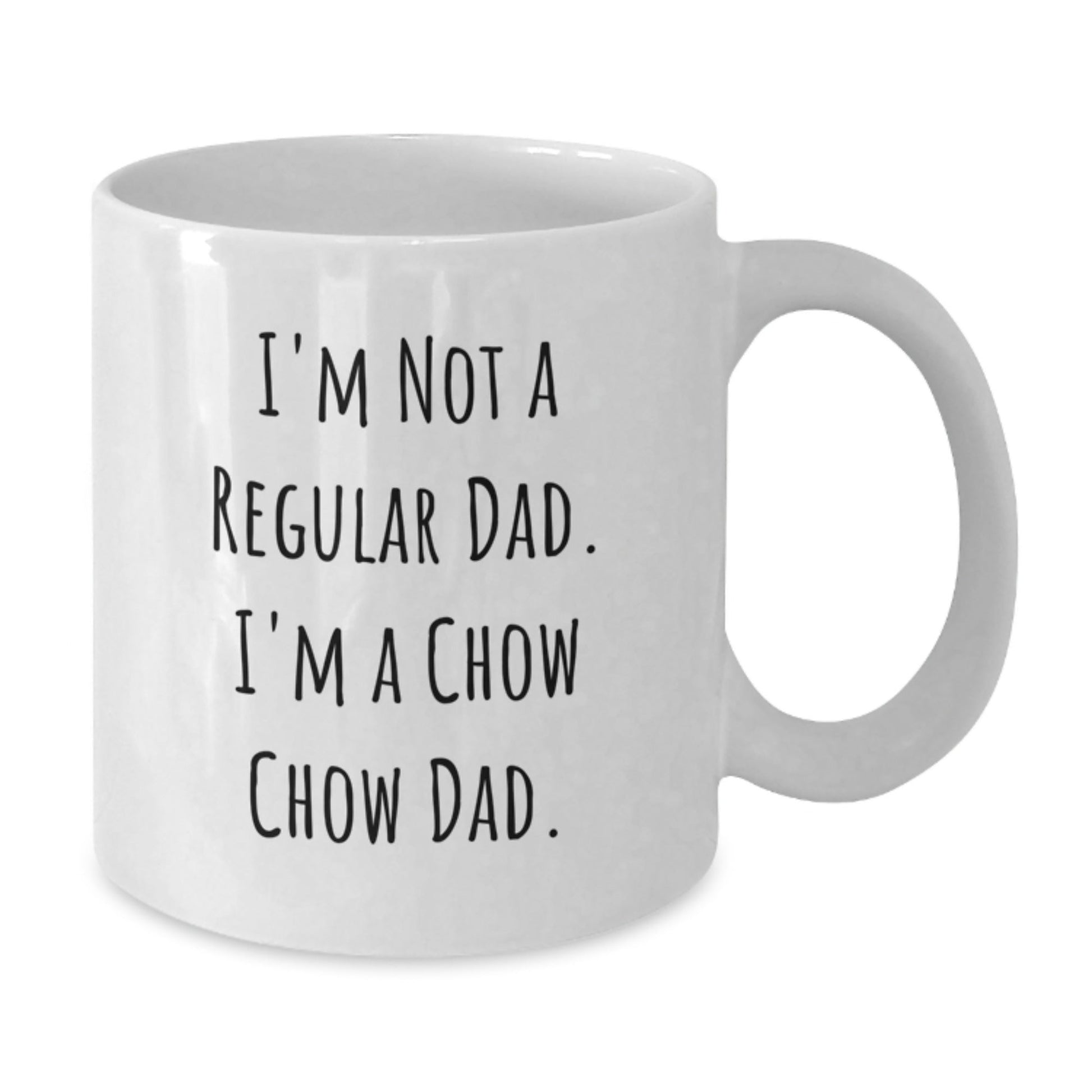 Chow Chow Dog Lovers White Coffee Mugs Funny Dad Gifts for Dad from Men to Family on Christmas Unique Presents - The Buy Boom