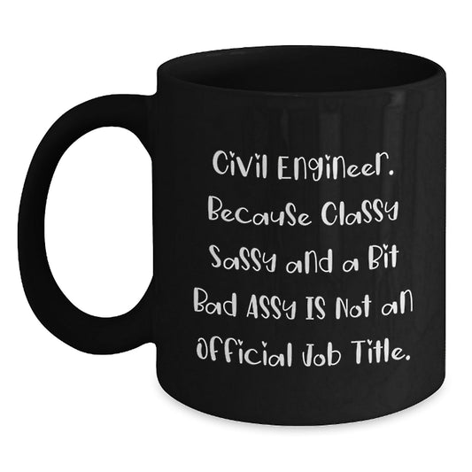 Civil Engineer Christmas Unique Gift, Funny Mugs for Men, Women, Friends, Coworkers, Family, Unique Christmas Unique - The Buy Boom