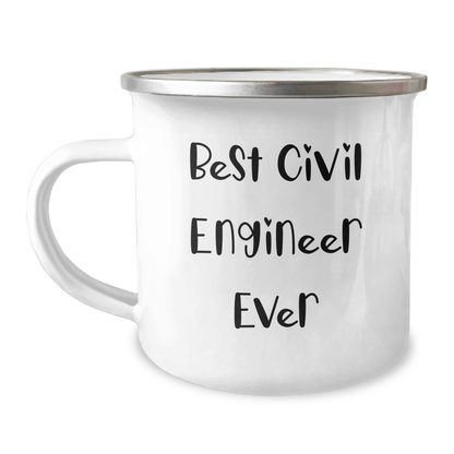 Civil Engineer Mug, Best Civil Engineer Ever, Funny Camping Gifts for Men, Gifts from Friends, Civil Engineer Graduation Unique Gifts - The Buy Boom