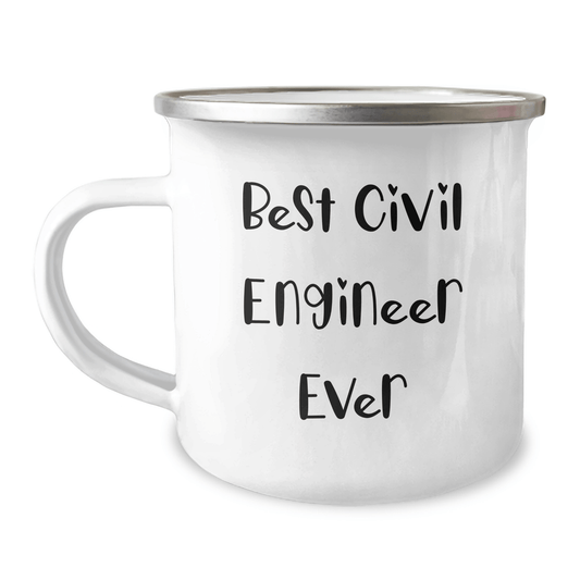 Civil Engineer Mug, Best Civil Engineer Ever, Funny Camping Gifts for Men, Gifts from Friends, Civil Engineer Graduation Unique Gifts - The Buy Boom