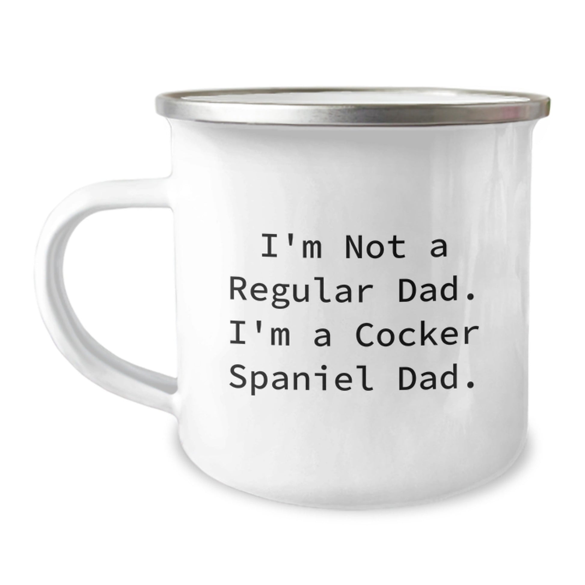 Cocker Spaniel Dog Lover Gifts from Dad to Son for Christmas Unique Presents Ideas Cocker Spaniel Dad Camping Mug - The Buy Boom