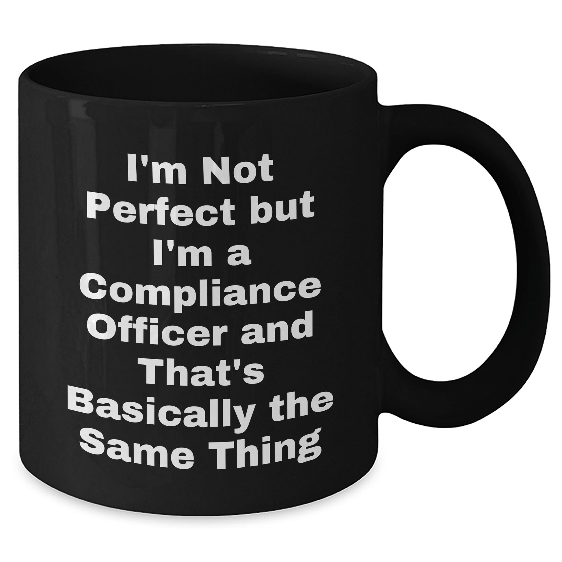 Compliance Officer Humor Gifts, Funny Quote Coffee Mug, Graduation Unique Gifts from Friends, Coworkers or Family - The Buy Boom
