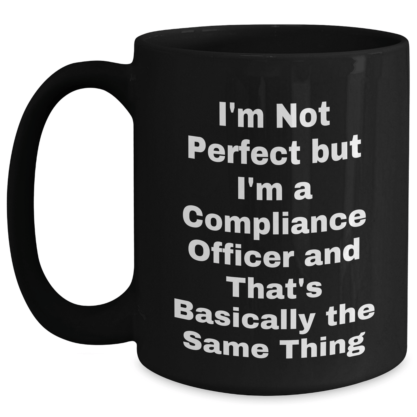 Compliance Officer Humor Gifts, Funny Quote Coffee Mug, Graduation Unique Gifts from Friends, Coworkers or Family - The Buy Boom