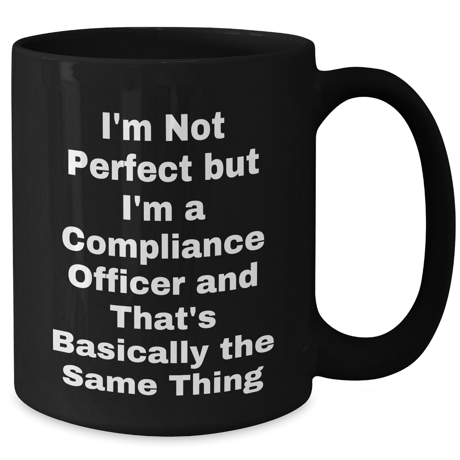 Compliance Officer Humor Gifts, Funny Quote Coffee Mug, Graduation Unique Gifts from Friends, Coworkers or Family - The Buy Boom