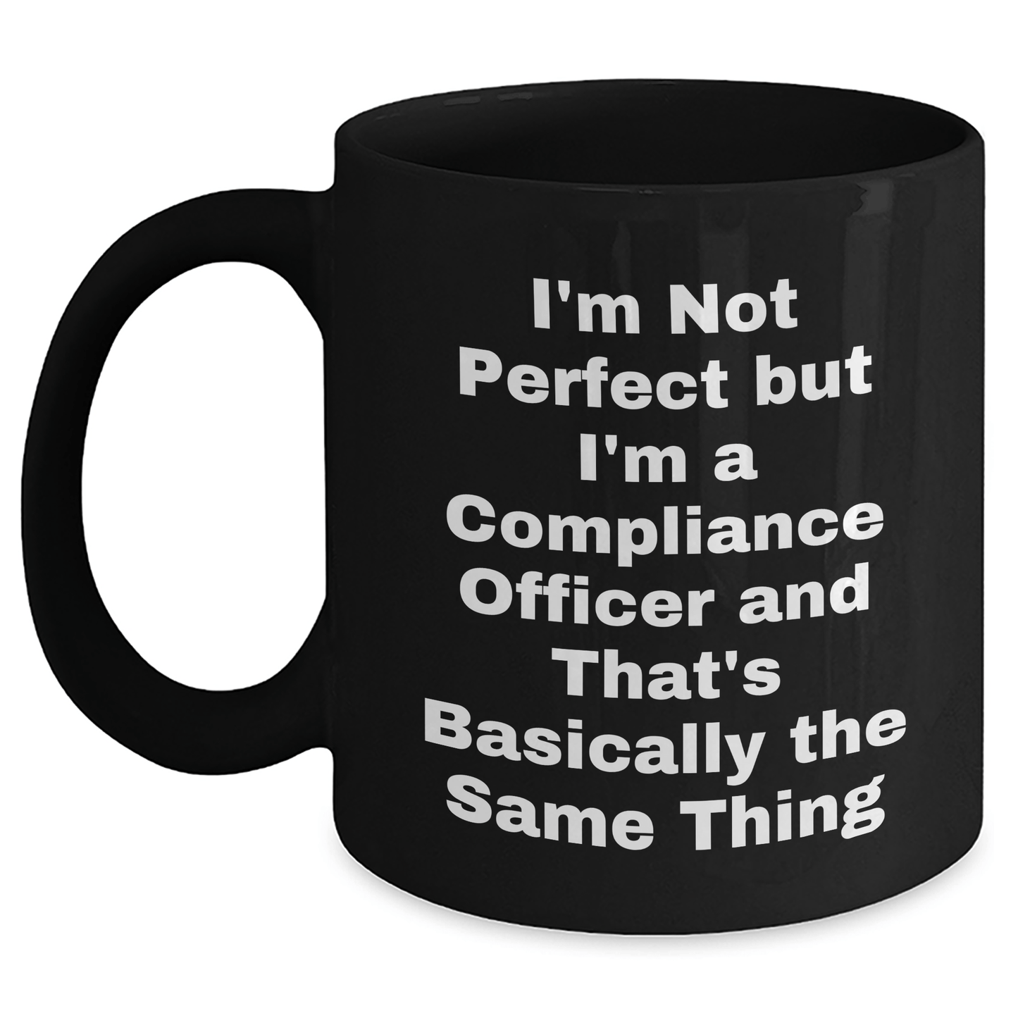 Compliance Officer Humor Gifts, Funny Quote Coffee Mug, Graduation Unique Gifts from Friends, Coworkers or Family - The Buy Boom