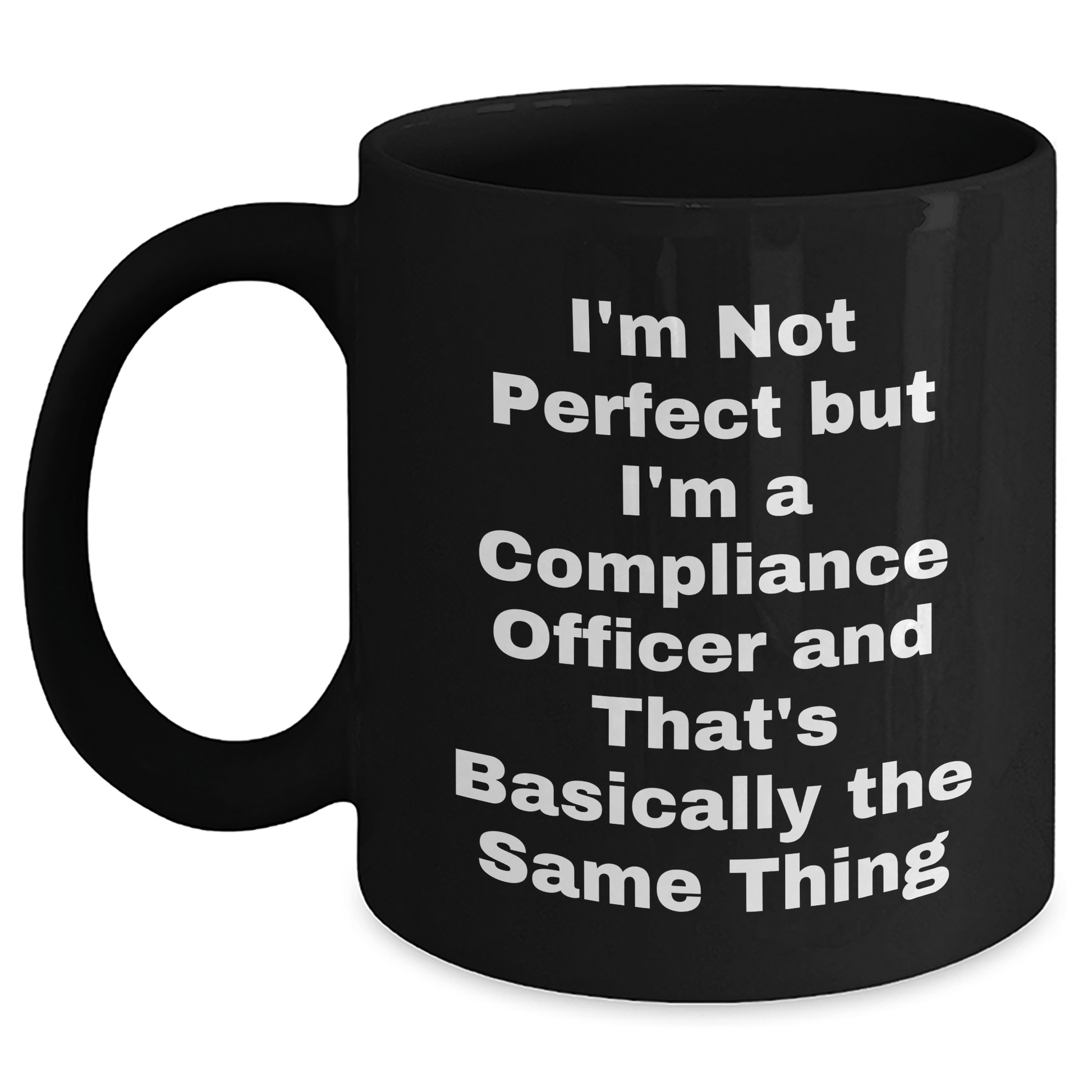 Compliance Officer Humor Gifts, Funny Quote Coffee Mug, Graduation Unique Gifts from Friends, Coworkers or Family - The Buy Boom