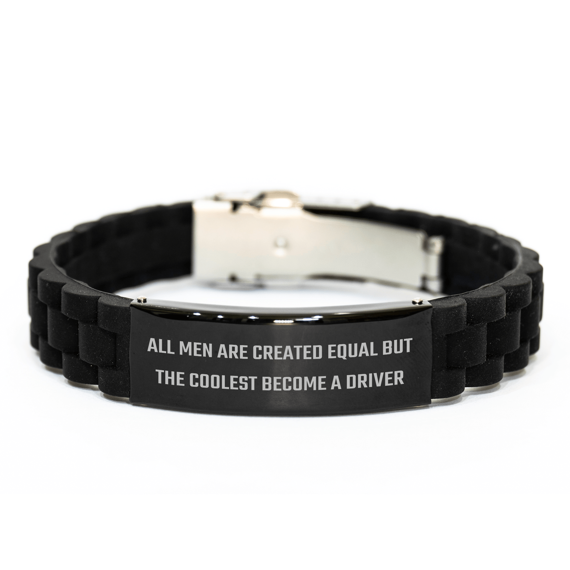 Cool Driver Gifts from Men to Father's Day Unique Glide lock Clasp Bracelet with Inspirational Quote - The Buy Boom