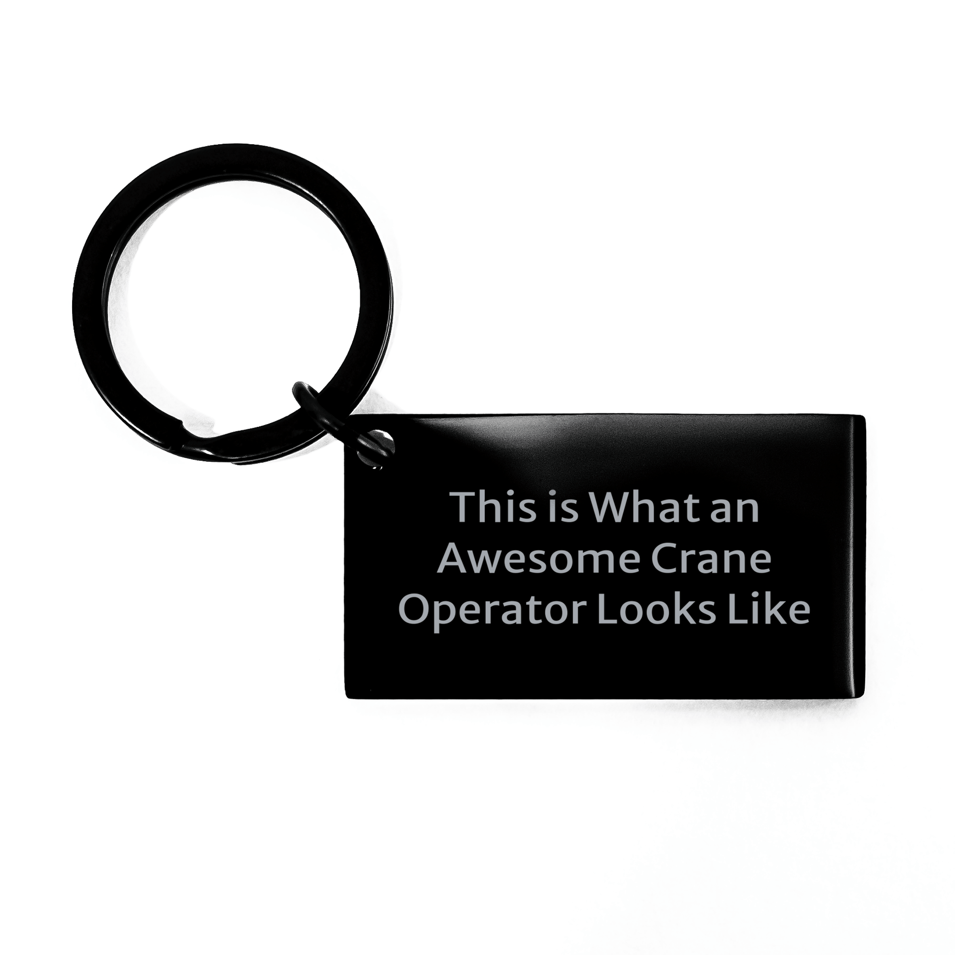 Crane Operator Gifts from Men to Awesome Crane Operator, Inspirational Keychain for Father's Day - The Buy Boom