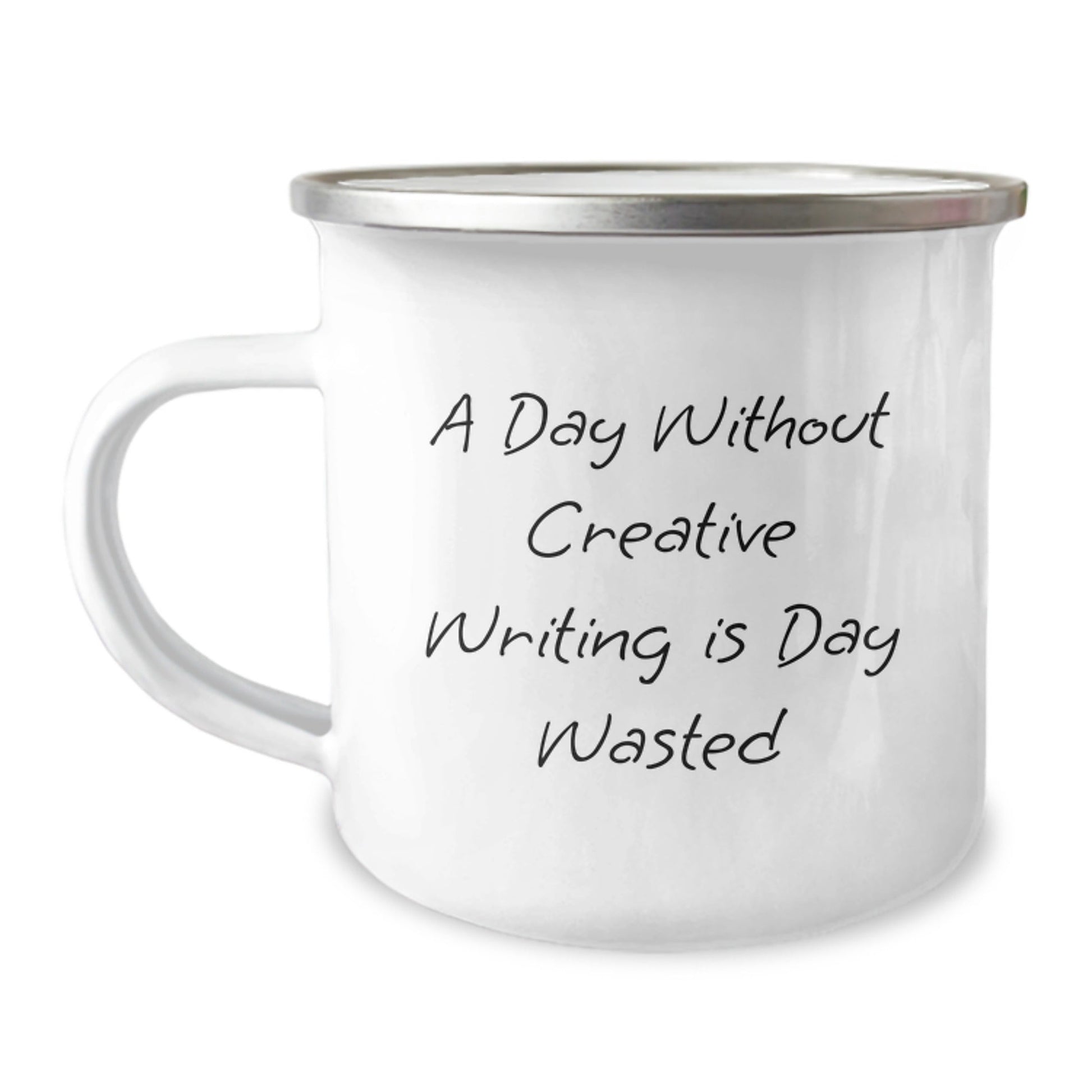 Creative Writing Enthusiasts' Delight, Funny Quote, Camping Mug Gifts for Friends, Gifts from Men, Gifts for Creative Writing Lovers, Birthday Unique Gifts - The Buy Boom