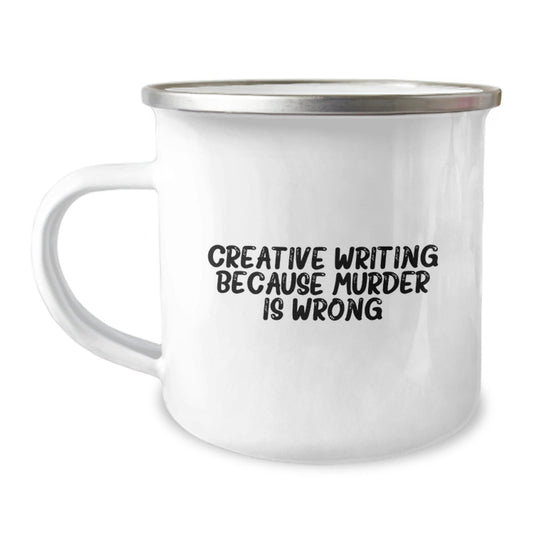 Creative Writing Gifts from Friends, Inspirational Quotes for Men and Women, Camping Mug for Graduation Unique Gifts - The Buy Boom